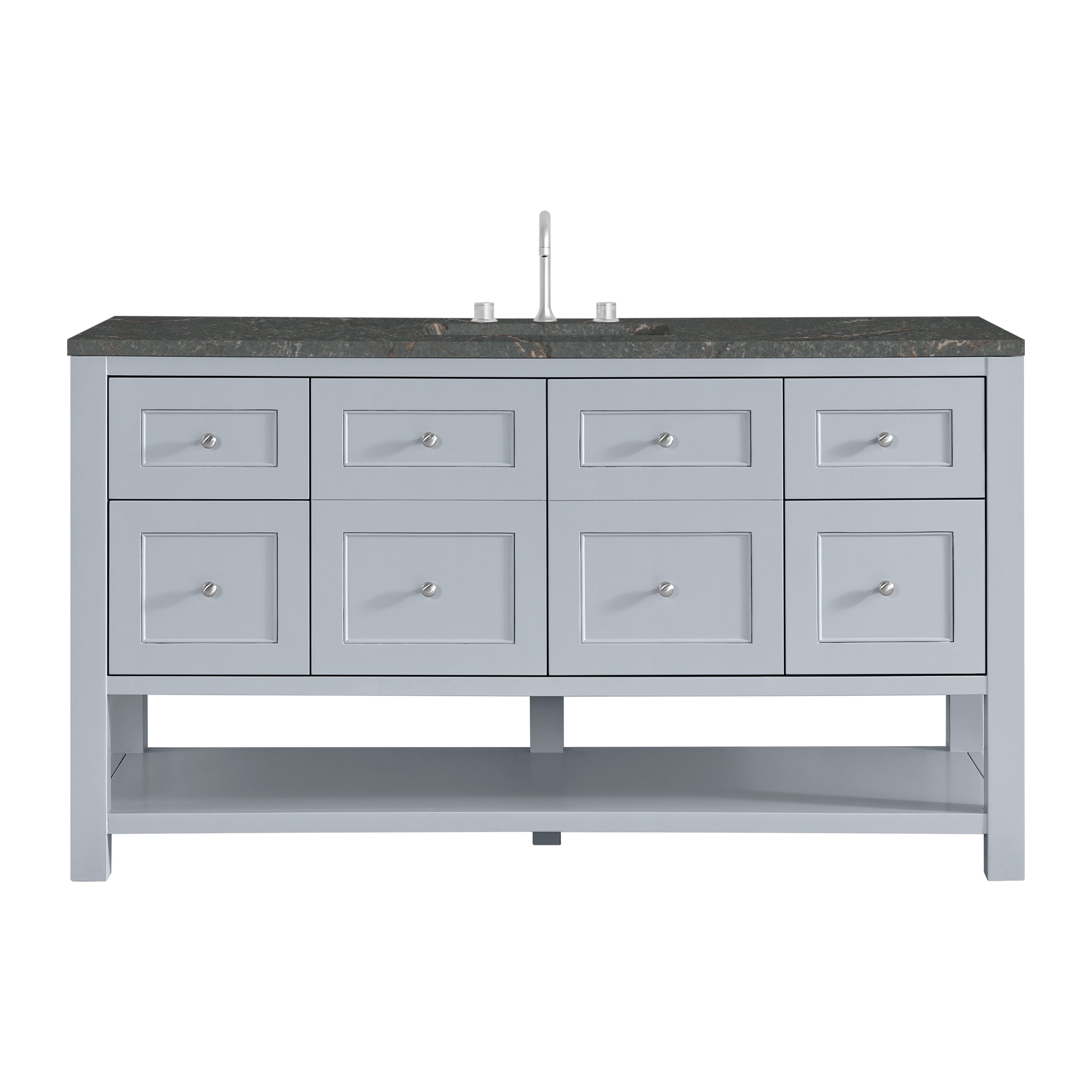 Serenity Blue / Parisien Bleu - 3 Faucet Holes