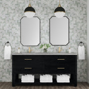 Carbon Oak / Victorian Silver - 1 Faucet Hole