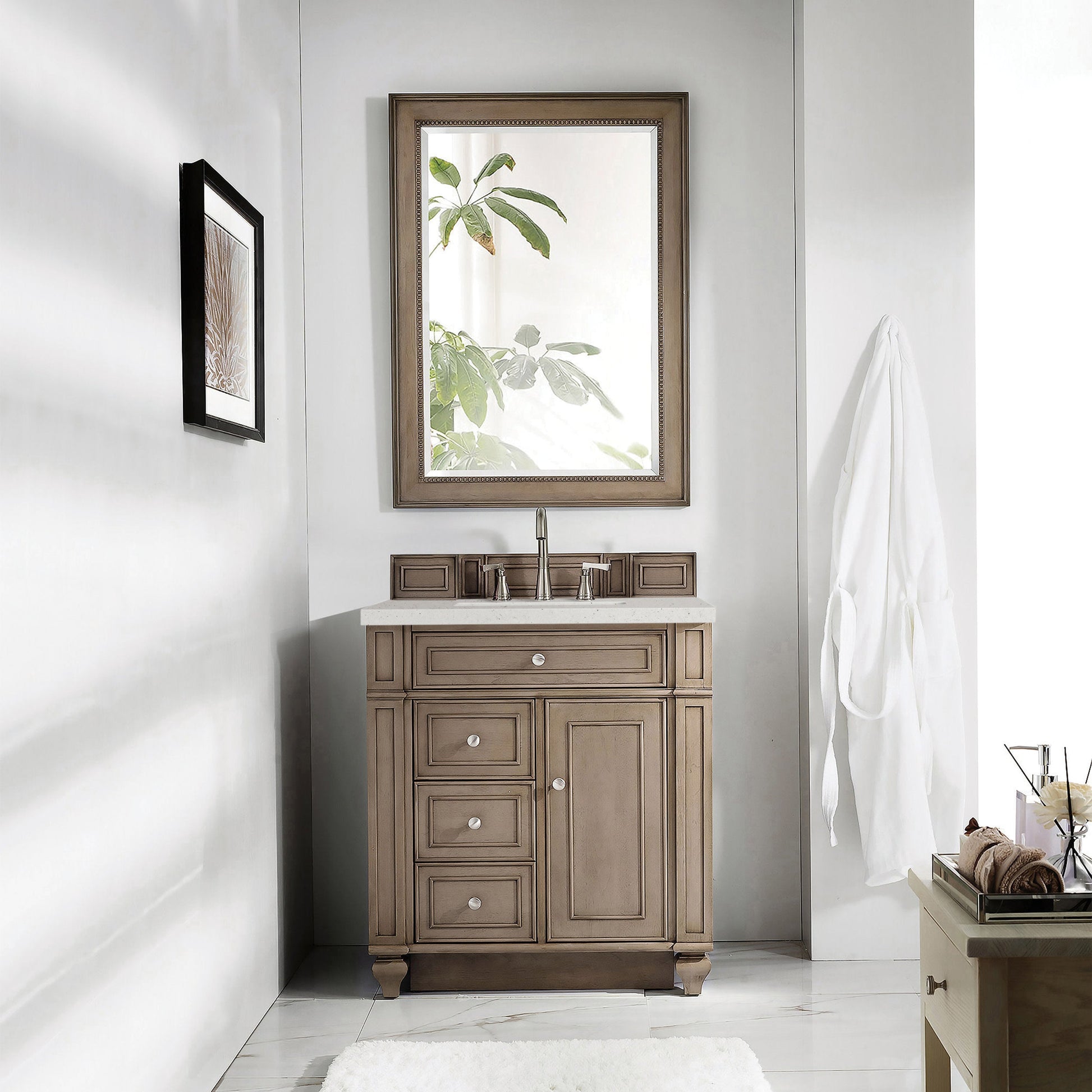 Whitewashed Walnut / Lime Delight - 3 Faucet Holes