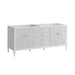 Bright White / No Countertop