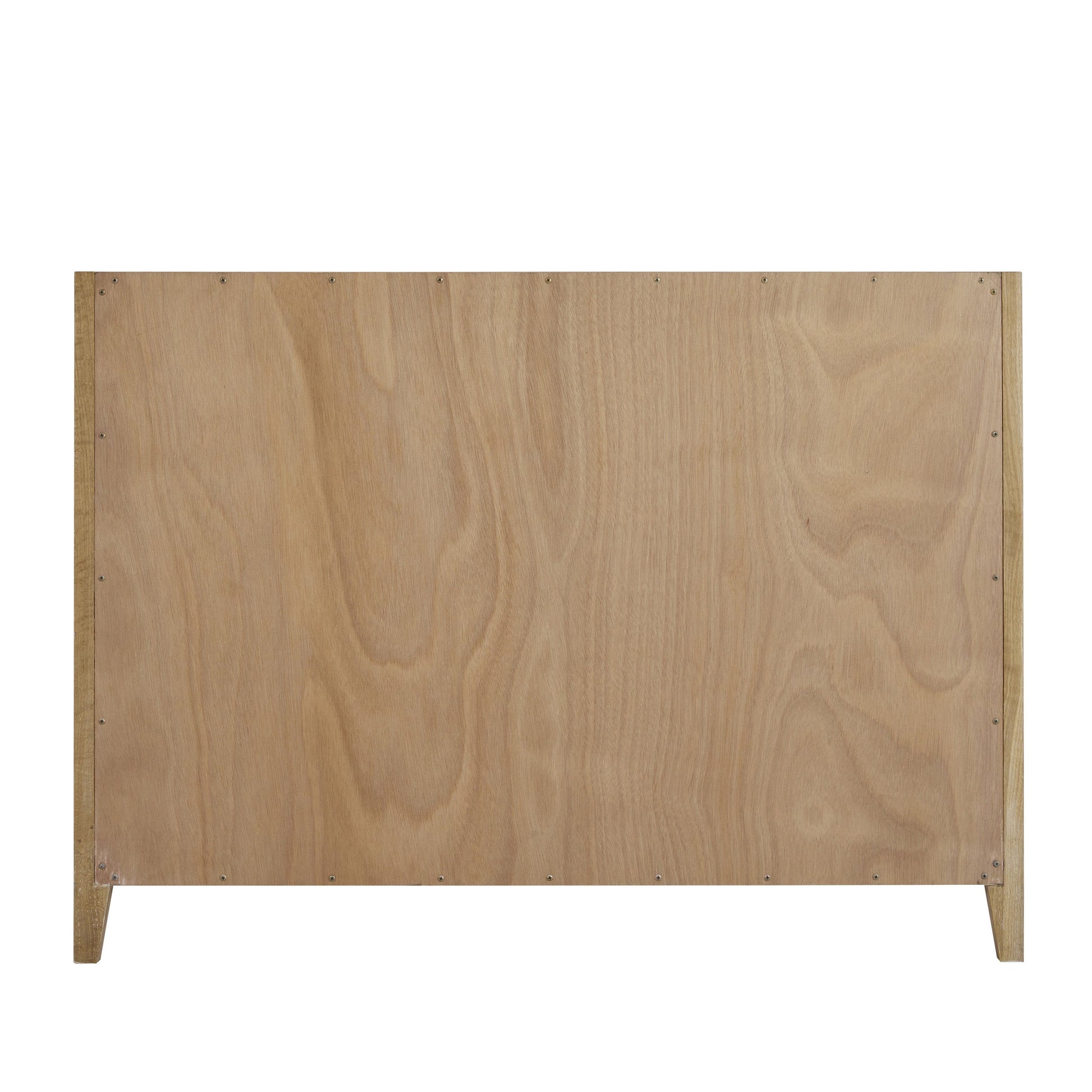 Sunwashed Oak with Embossed Shagreen Drawer Fronts / White Zeus - 3 Faucet Holes