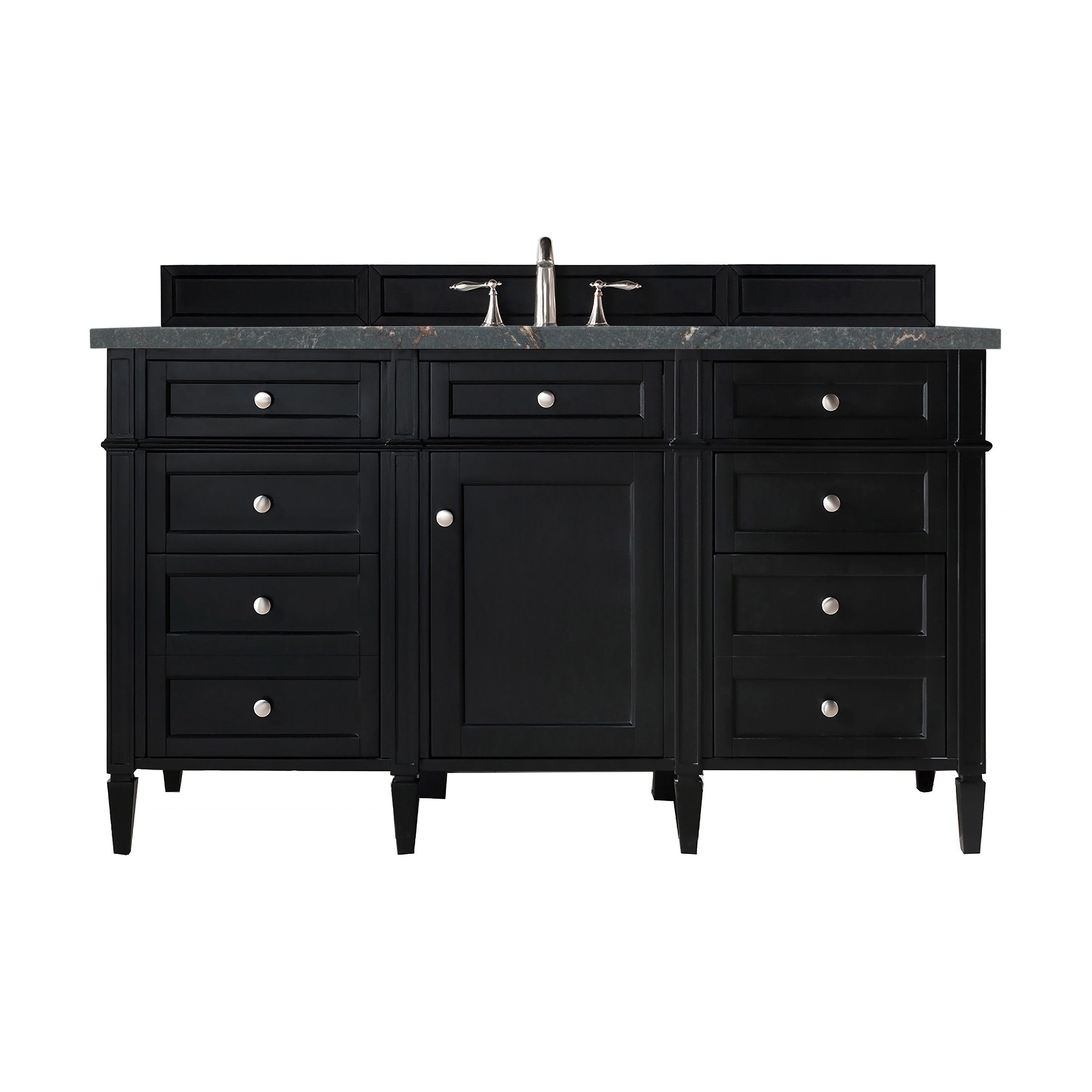 Black Onyx / Parisien Bleu - 3 Faucet Holes