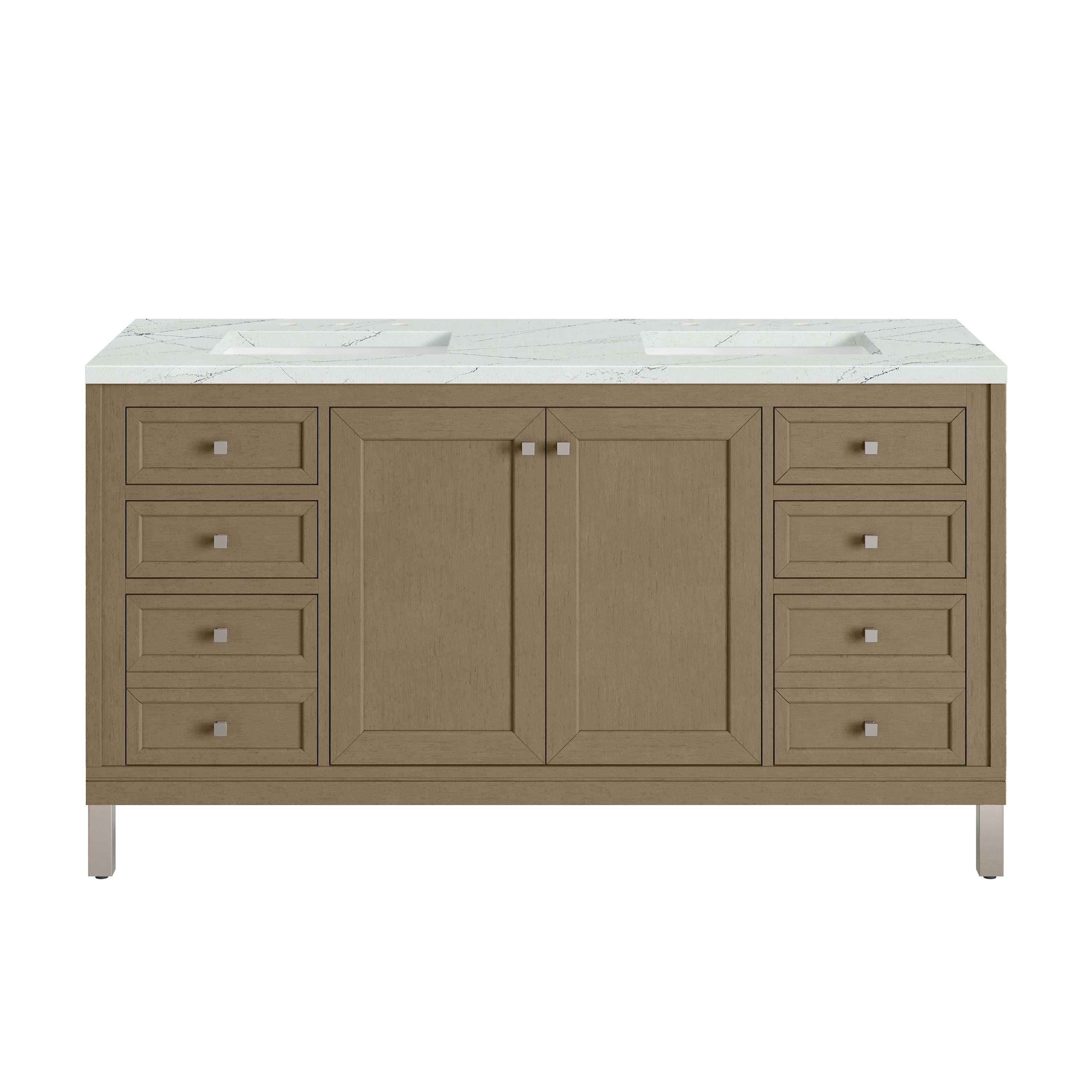 Walnut Whisper / Ethereal Noctis - 3 Faucet Holes