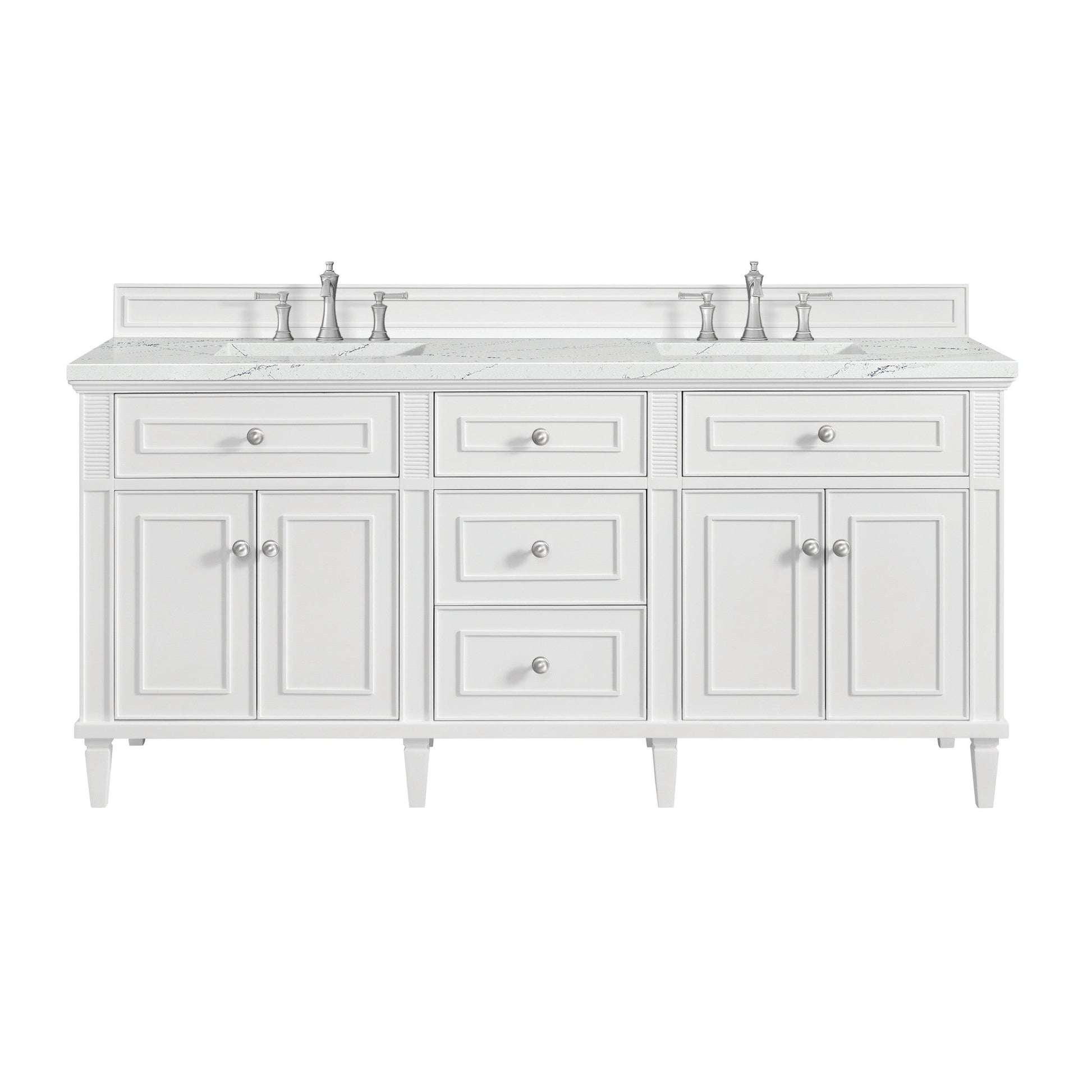 Bright White / Ethereal Noctis - 3 Faucet Holes