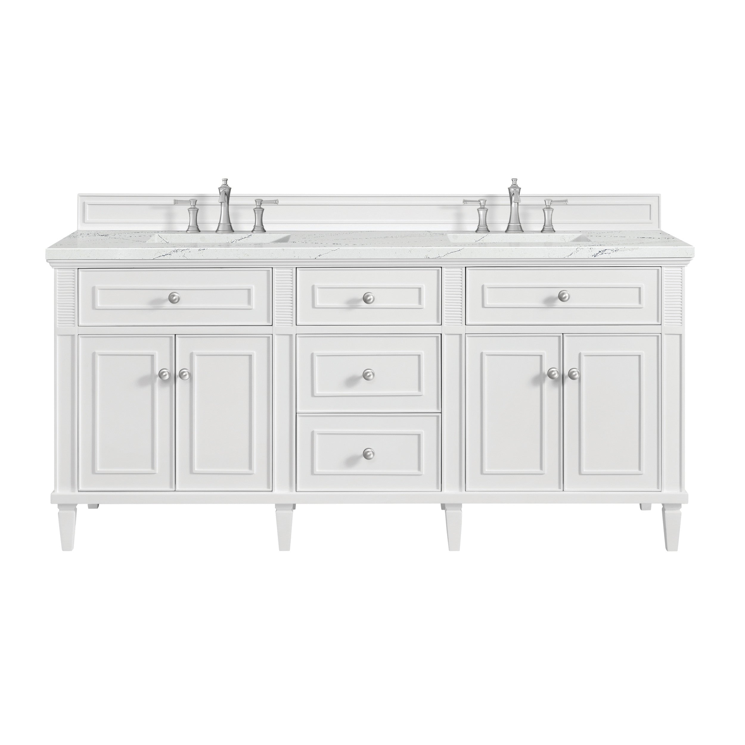 Bright White / Ethereal Noctis - 3 Faucet Holes