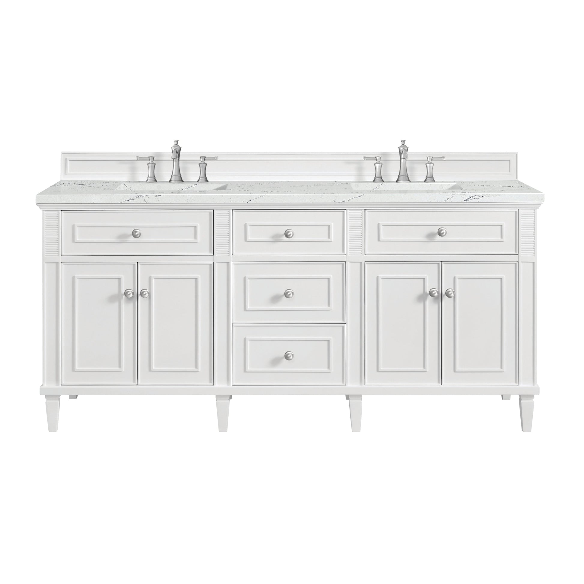 Bright White / Ethereal Noctis - 3 Faucet Holes