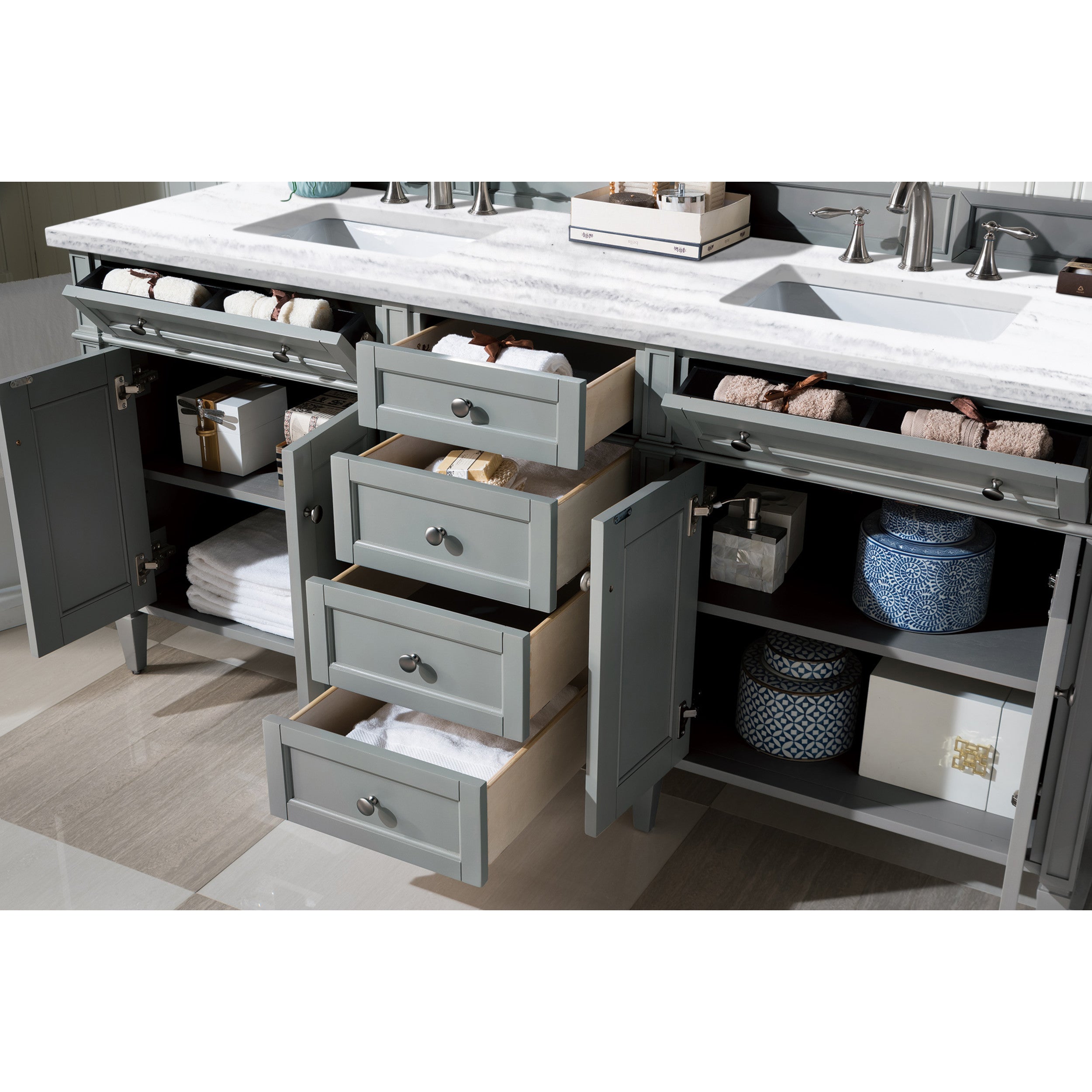 Urban Gray / Arctic Fall - 3 Faucet Holes