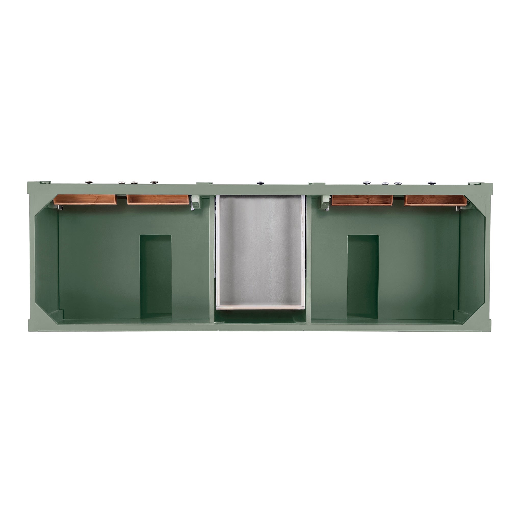 Smokey Celadon / Victorian Silver - 3 Faucet Holes