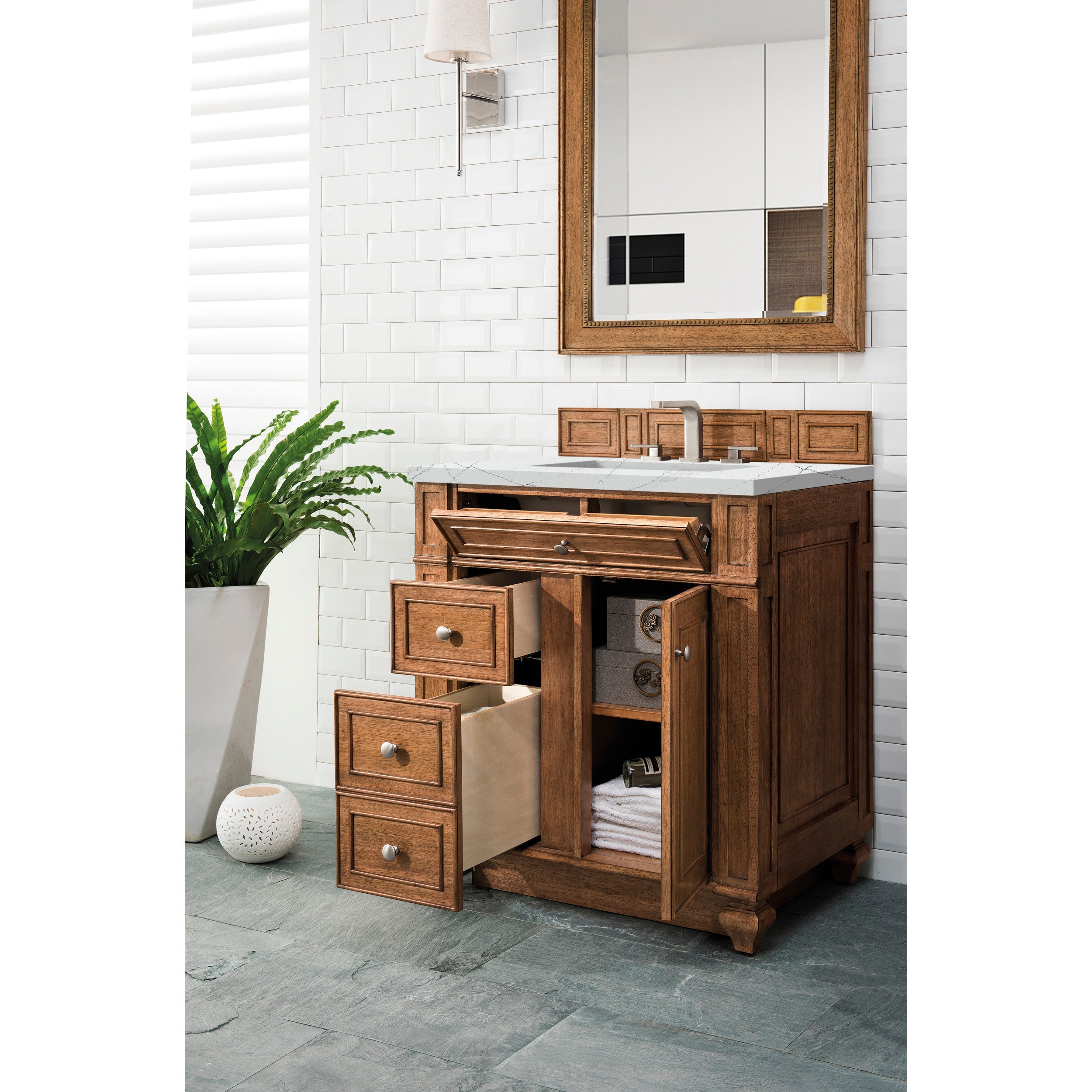 Saddle Brown / Ethereal Noctis - 3 Faucet Holes