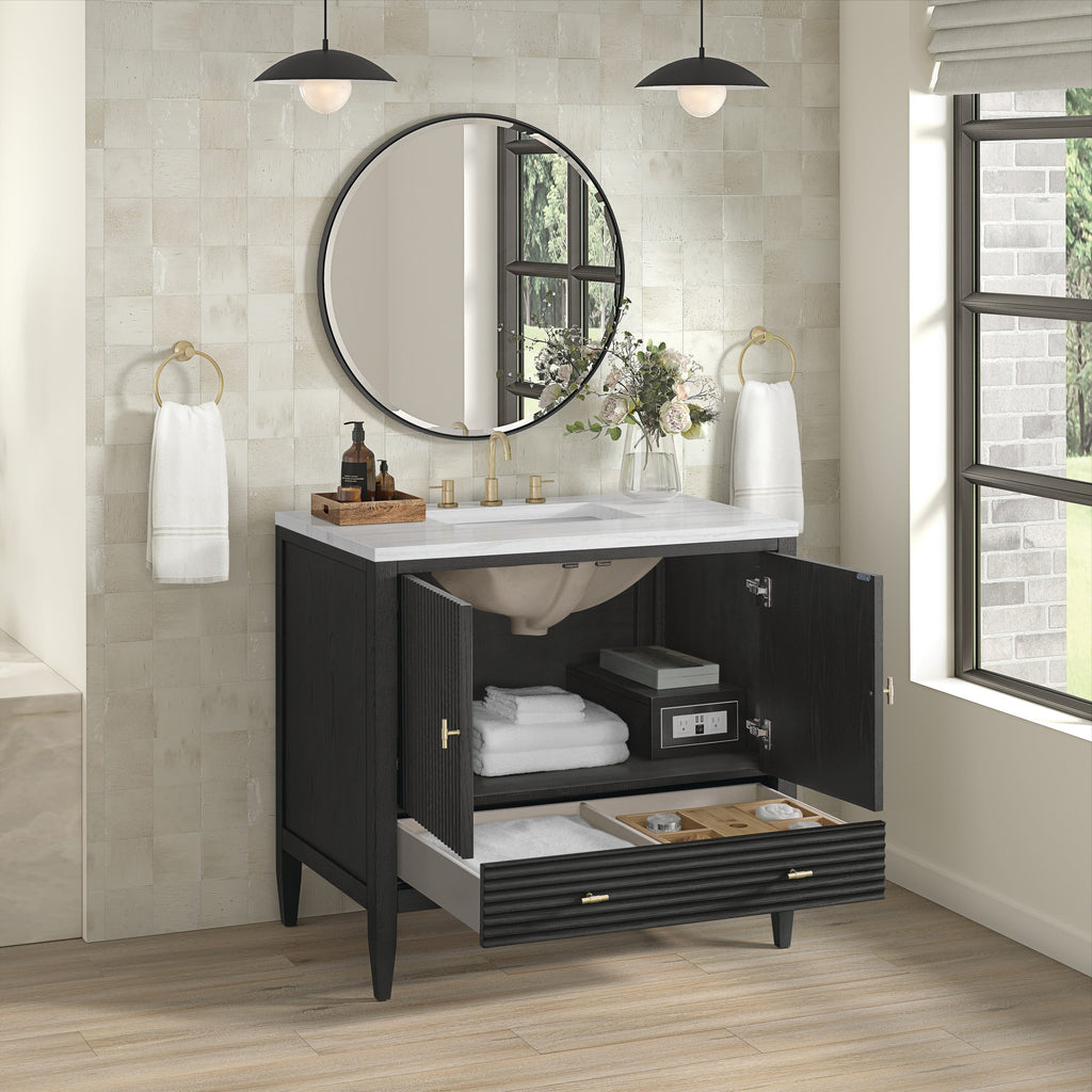 Carbon Oak / Arctic Fall - 3 Faucet Holes