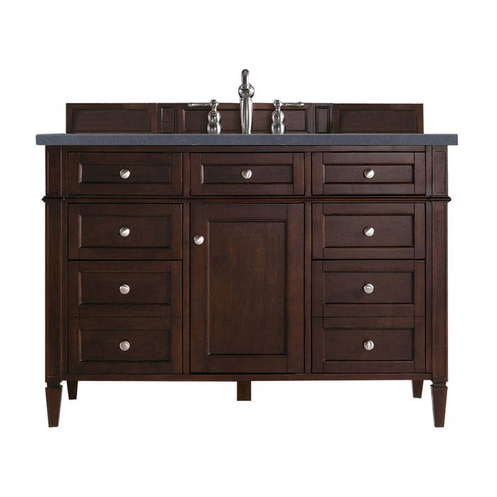 Burnished Mahogany / Charcoal Soapstone - 3 Faucet Holes