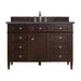 Burnished Mahogany / Charcoal Soapstone - 3 Faucet Holes