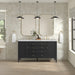 Carbon Oak / Victorian Silver - 3 Faucet Holes