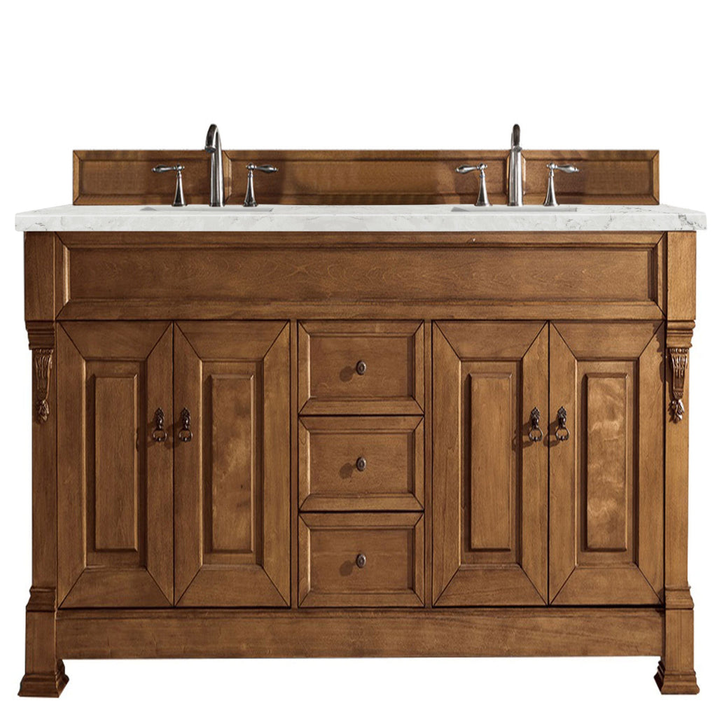 Country Oak / Eternal Jasmine Pearl - 3 Faucet Holes