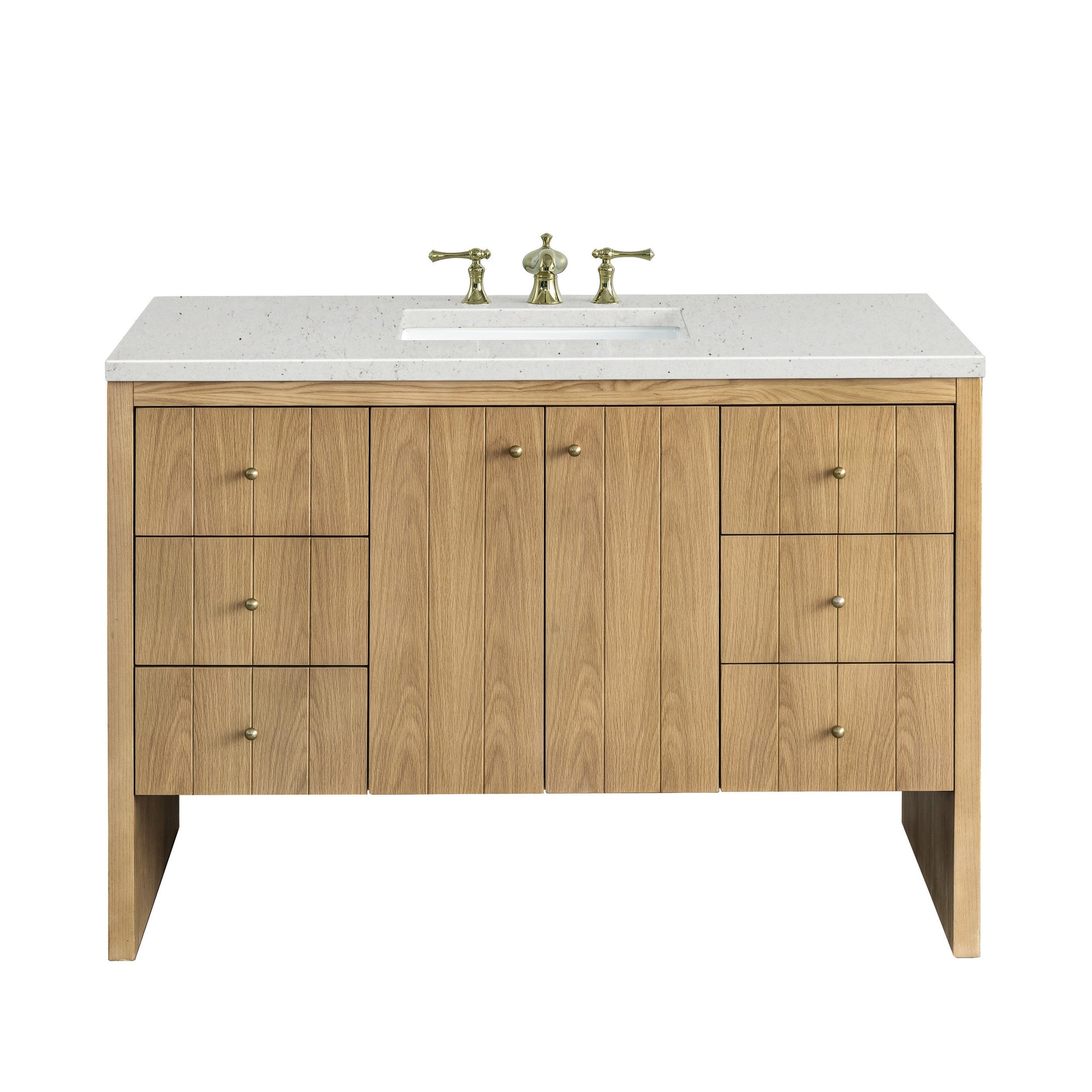 Light Natural Oak / Lime Delight - 3 Faucet Holes
