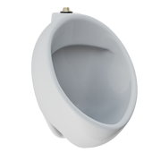 Toto Wall Mount Ada Compliant 0.125 GPF Urinal with Top Spud Inlet and Cefiontect Glaze
