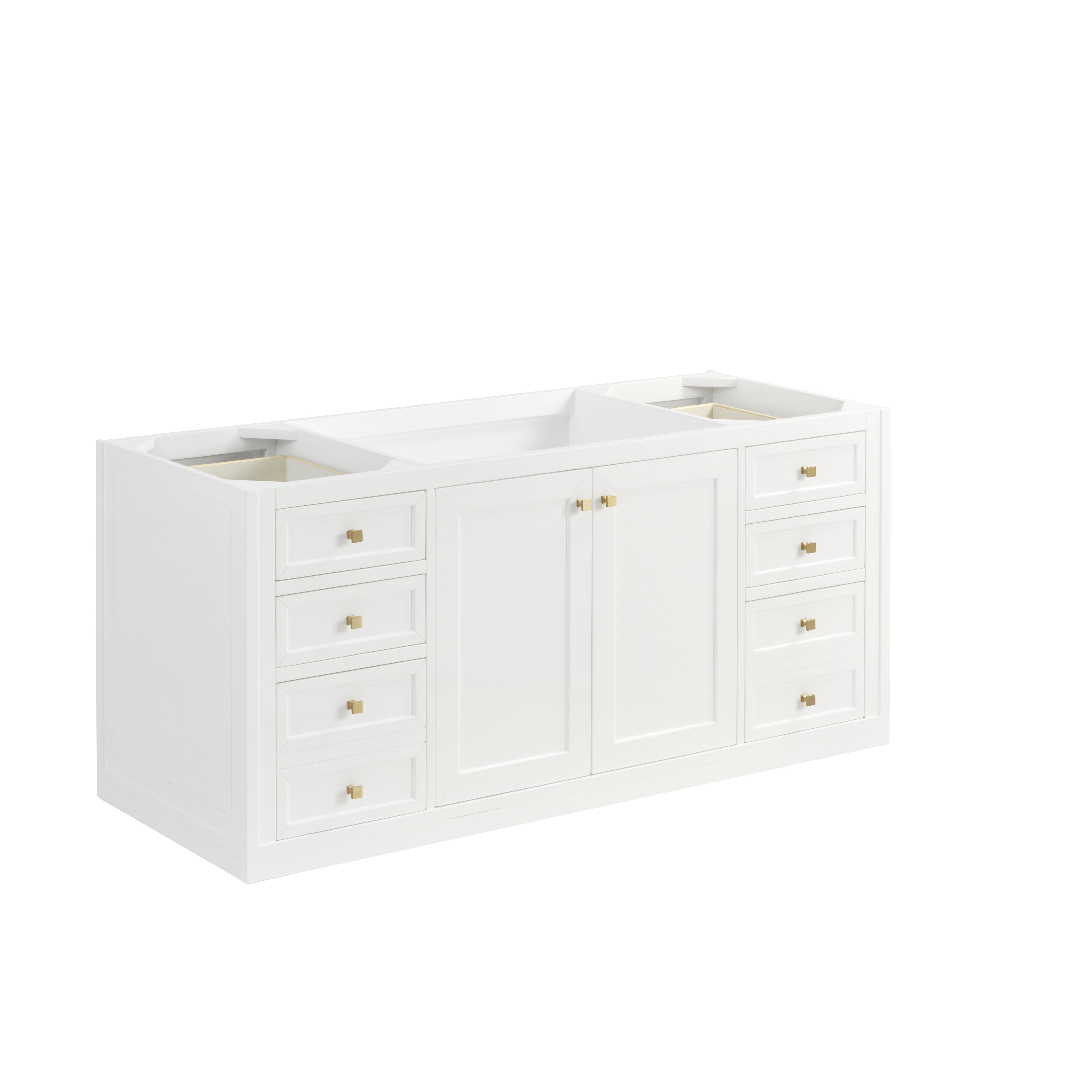 Glossy White / Parisien Bleu - 3 Faucet Holes