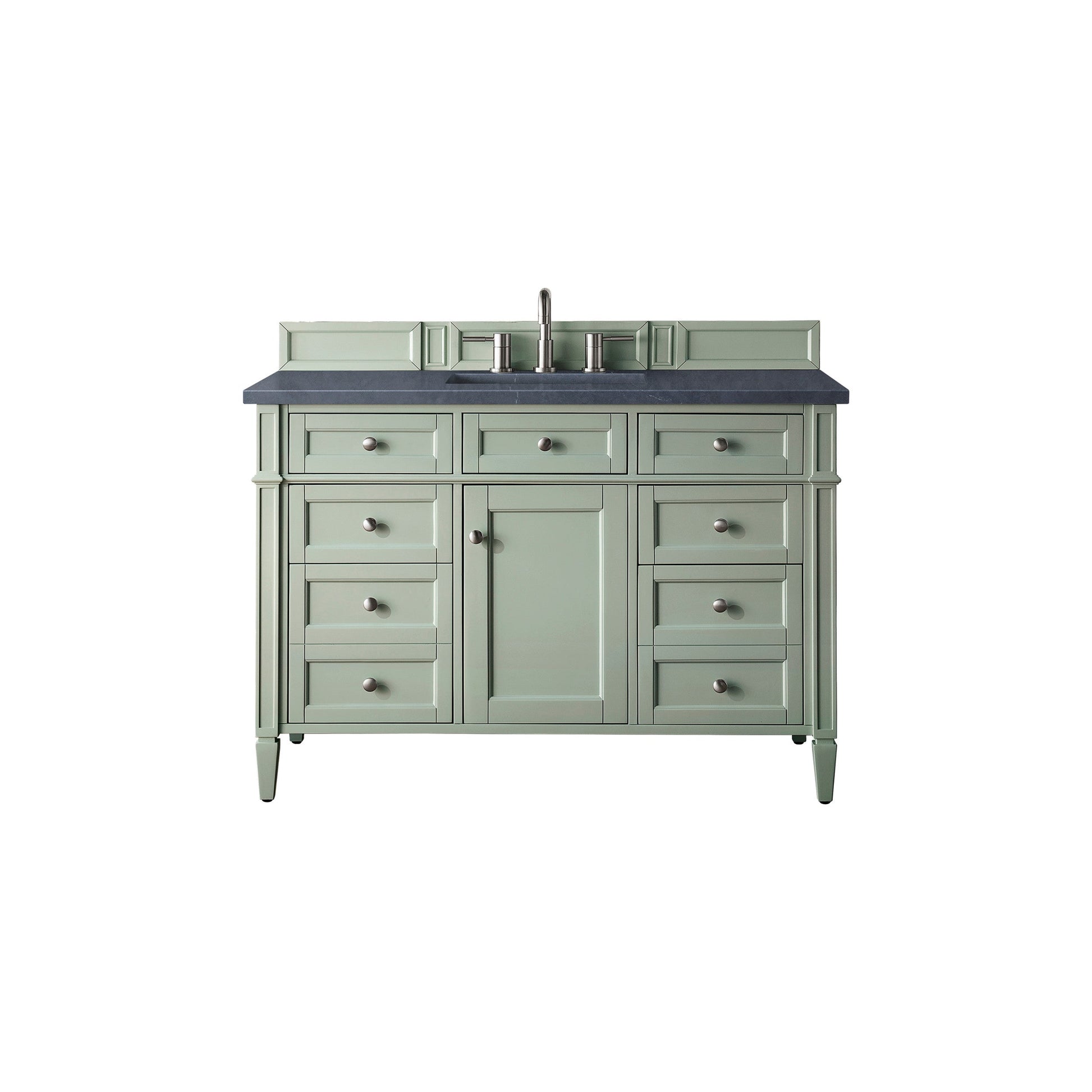 Sage Green / Charcoal Soapstone - 3 Faucet Holes