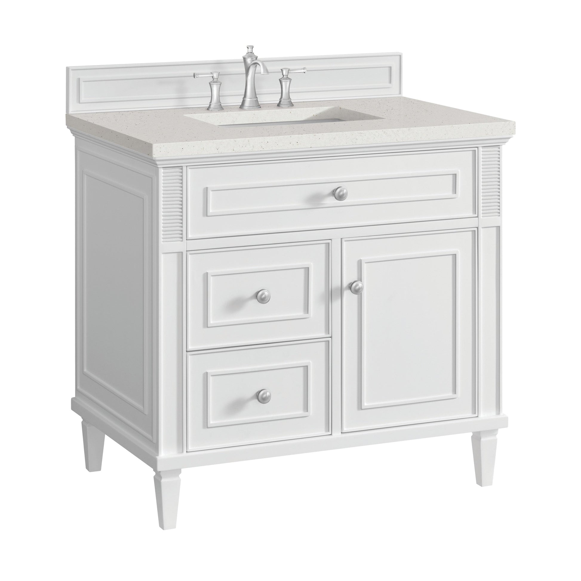 Bright White / Lime Delight - 3 Faucet Holes