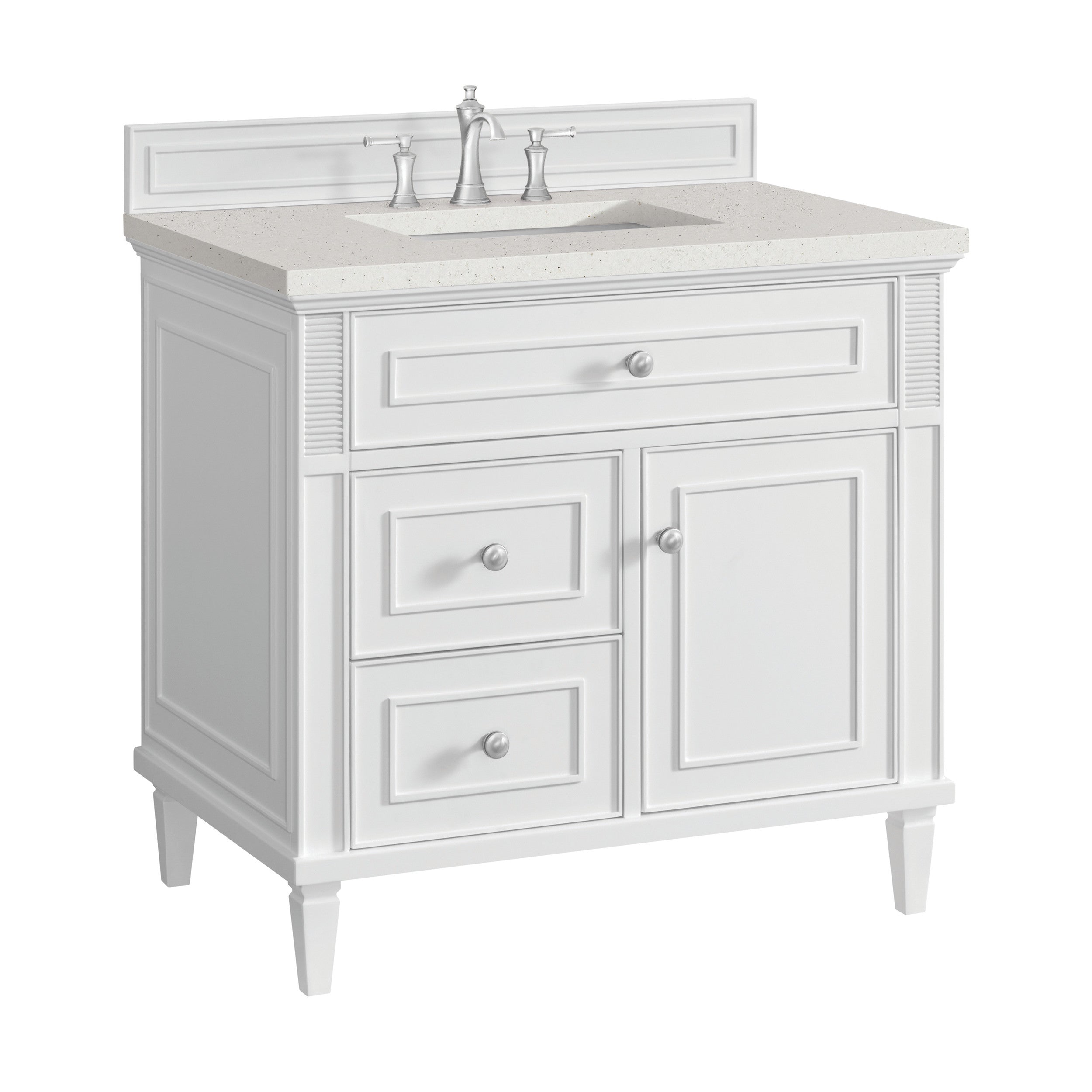 Bright White / Lime Delight - 3 Faucet Holes