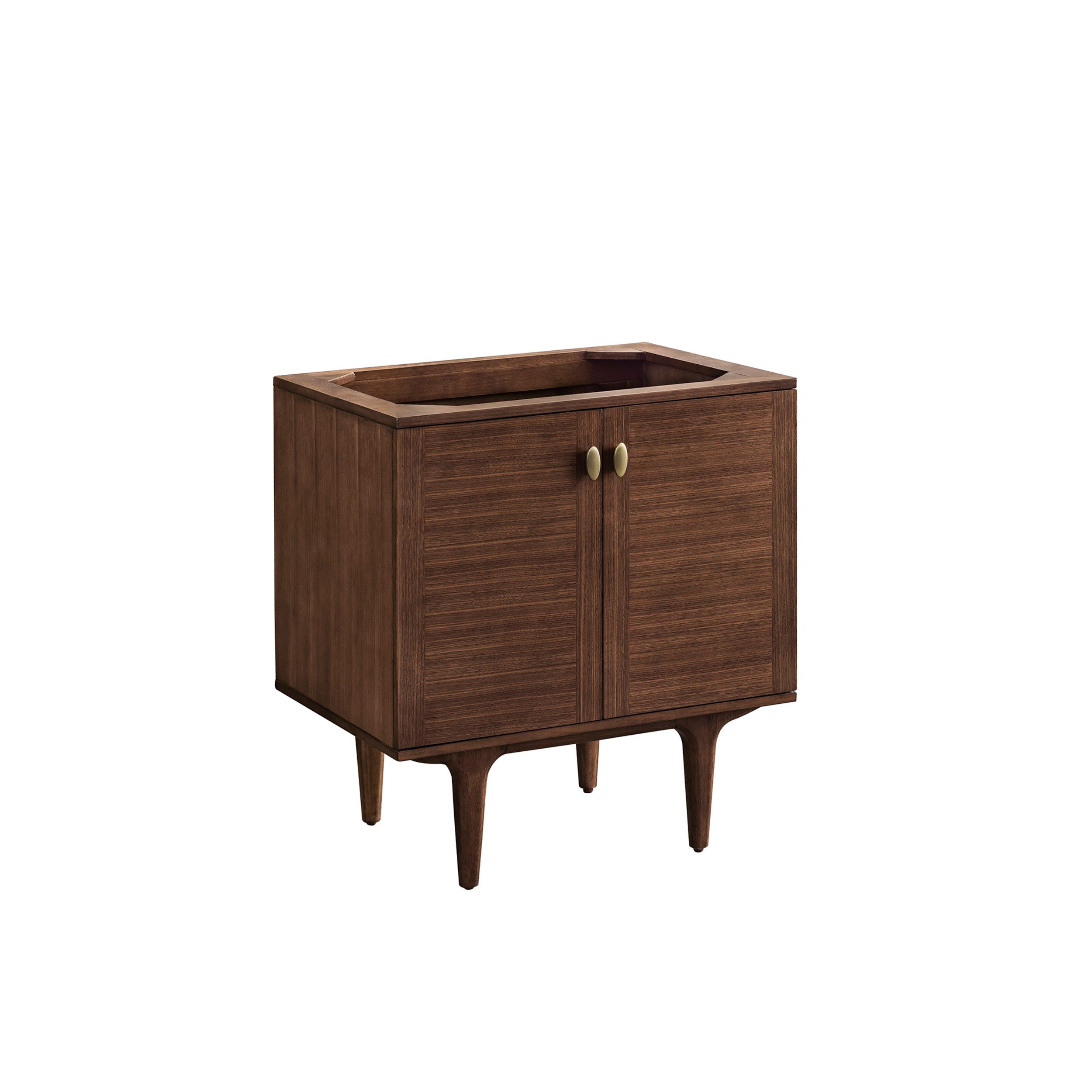 Mid-Century Walnut / No Countertop