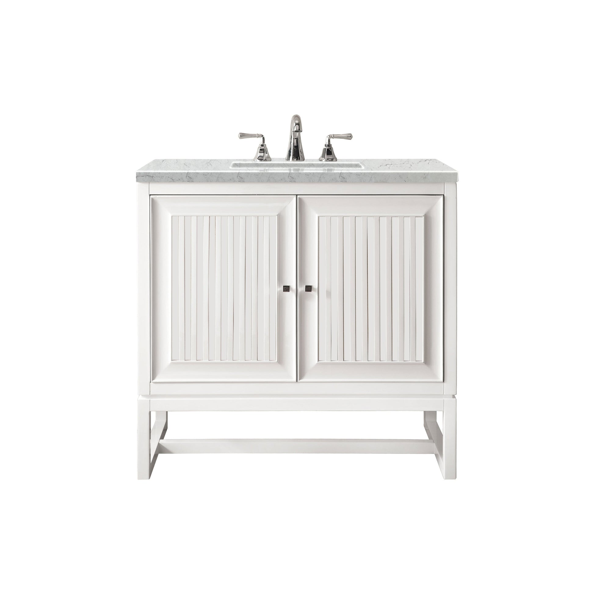 Glossy White / Eternal Jasmine Pearl - 3 Faucet Holes