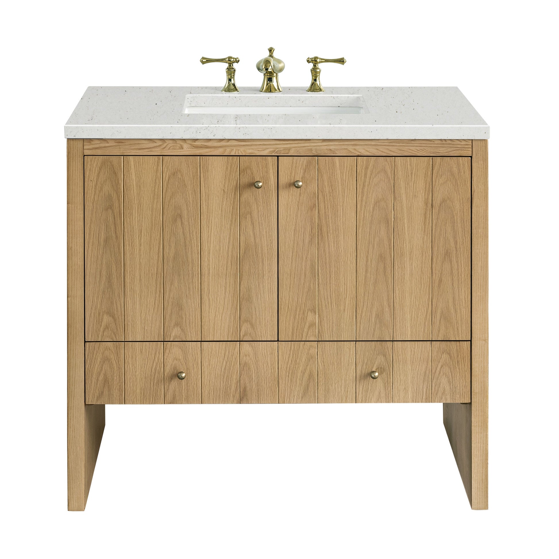 Light Natural Oak / Lime Delight - 3 Faucet Holes