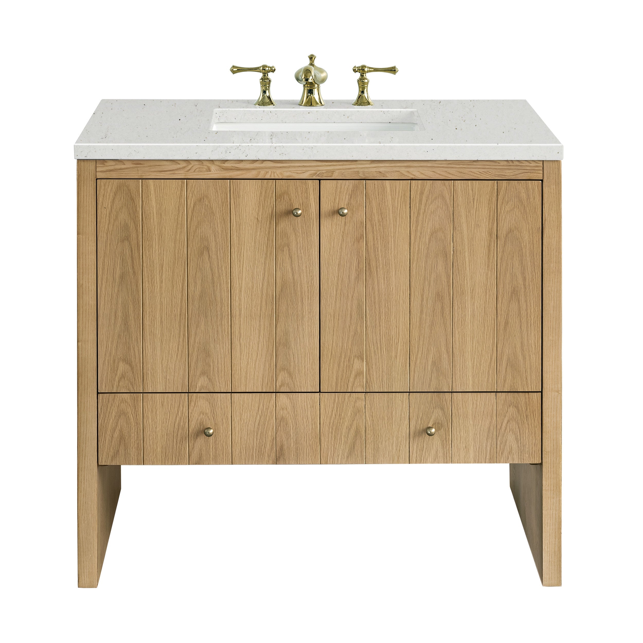 Light Natural Oak / Lime Delight - 3 Faucet Holes