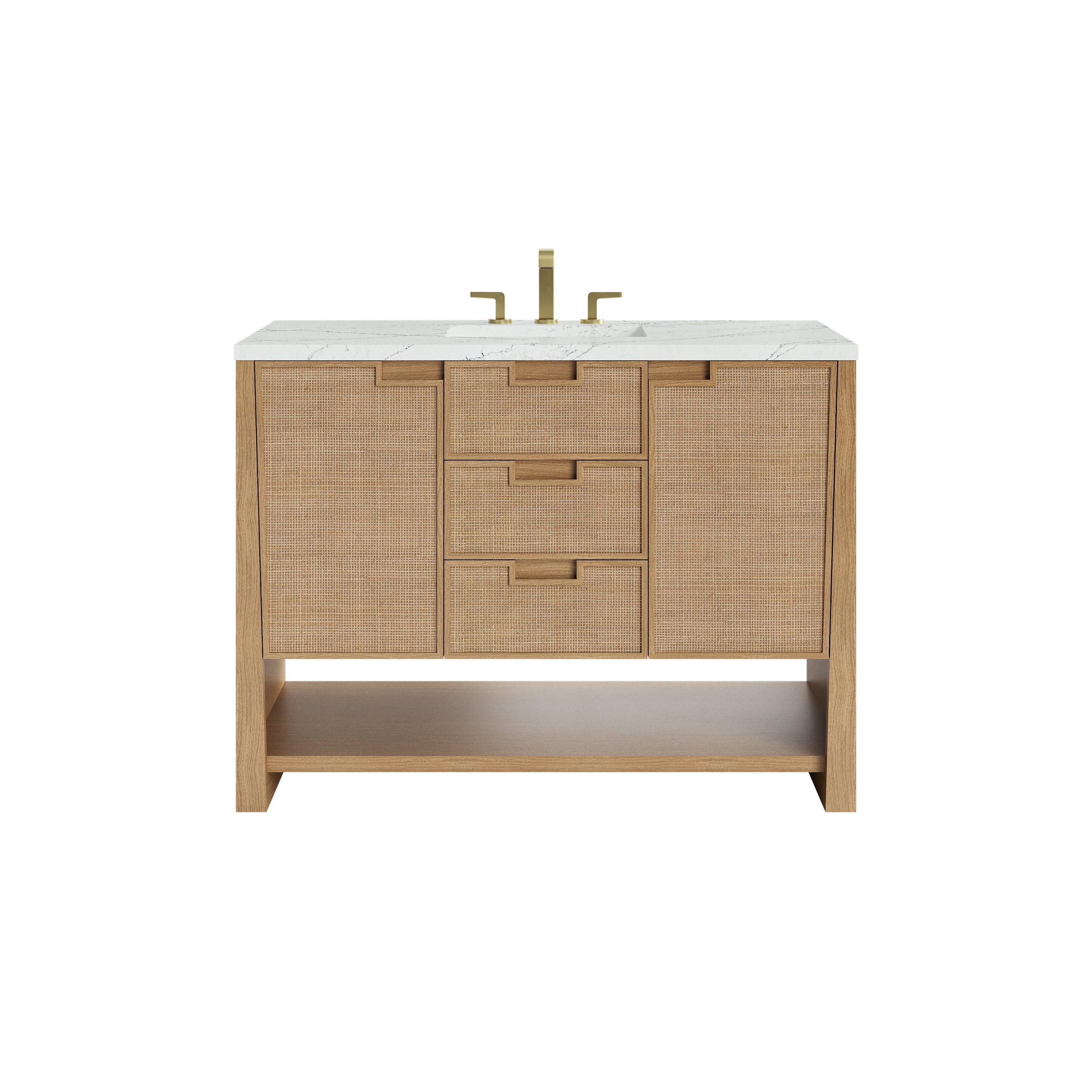 Seaside Oak / Ethereal Noctis - 3 Faucet Holes