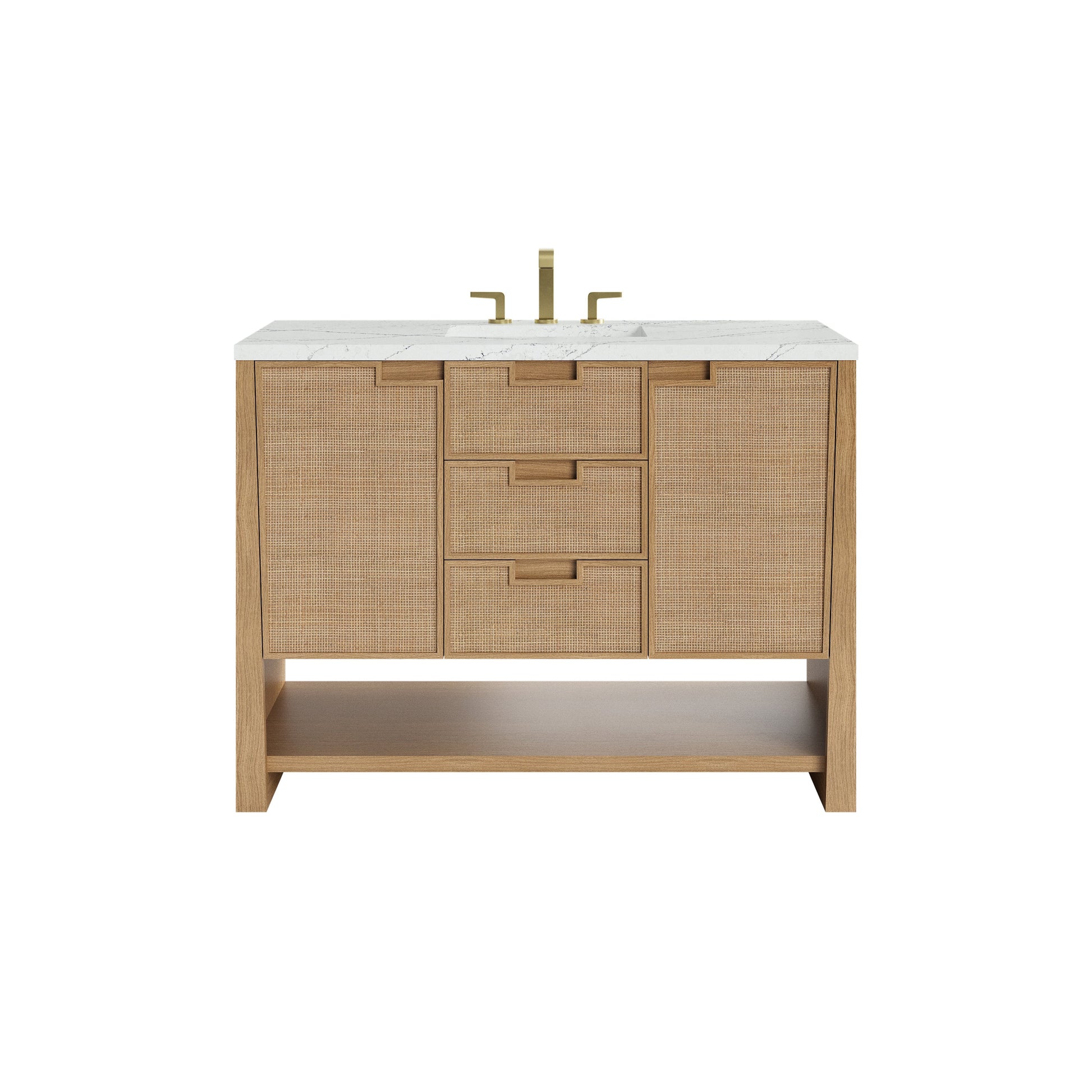 Seaside Oak / Ethereal Noctis - 3 Faucet Holes