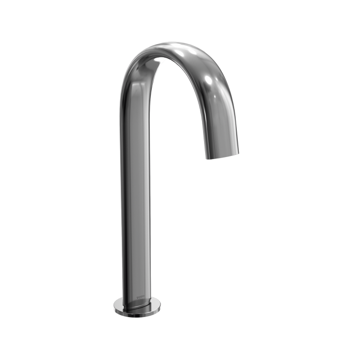 Toto Gooseneck Vessel Ecopower 0.5 GPM Touchless Bathroom Faucet with Thermostatic Mixing Valve - 10 Second On Demand Flow