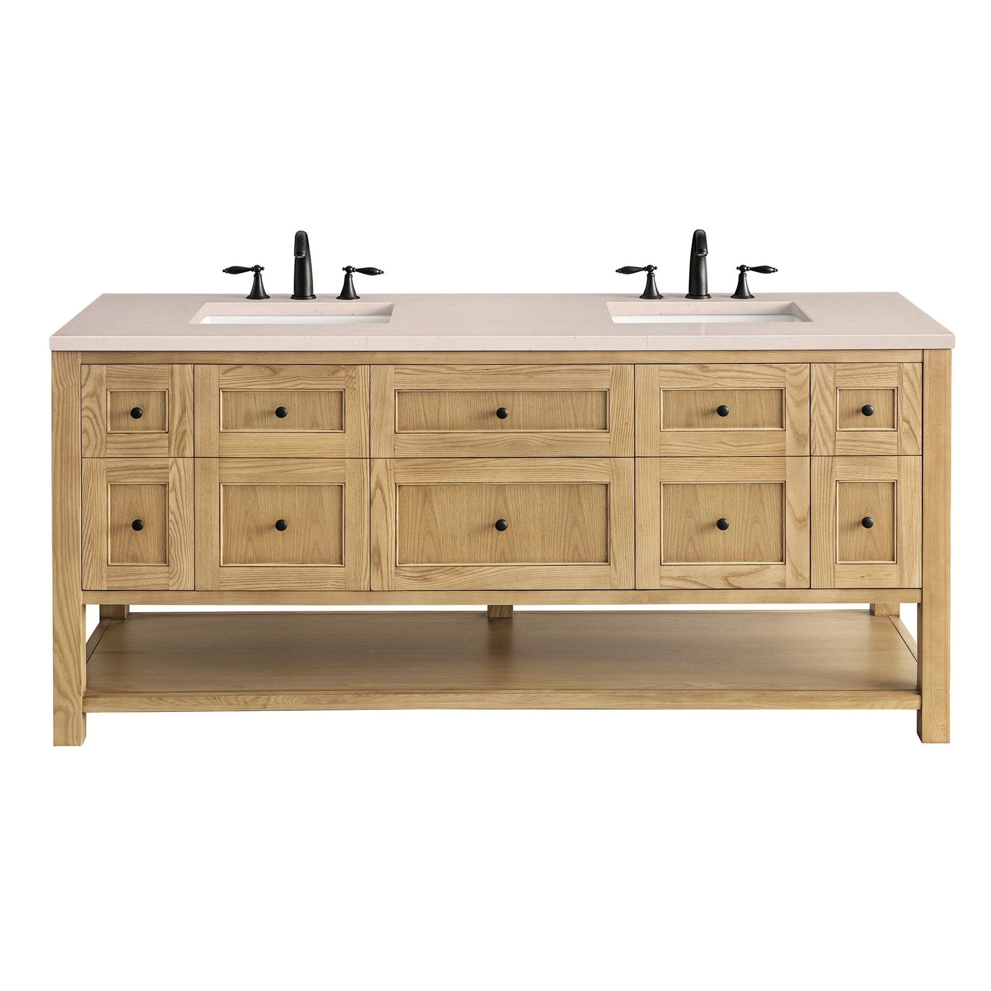Light Natural Oak / Eternal Marfil - 3 Faucet Holes
