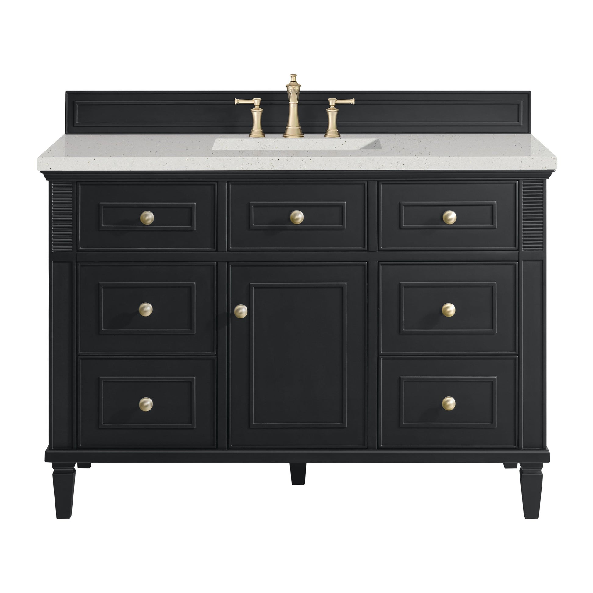 Black Onyx / Lime Delight - 3 Faucet Holes