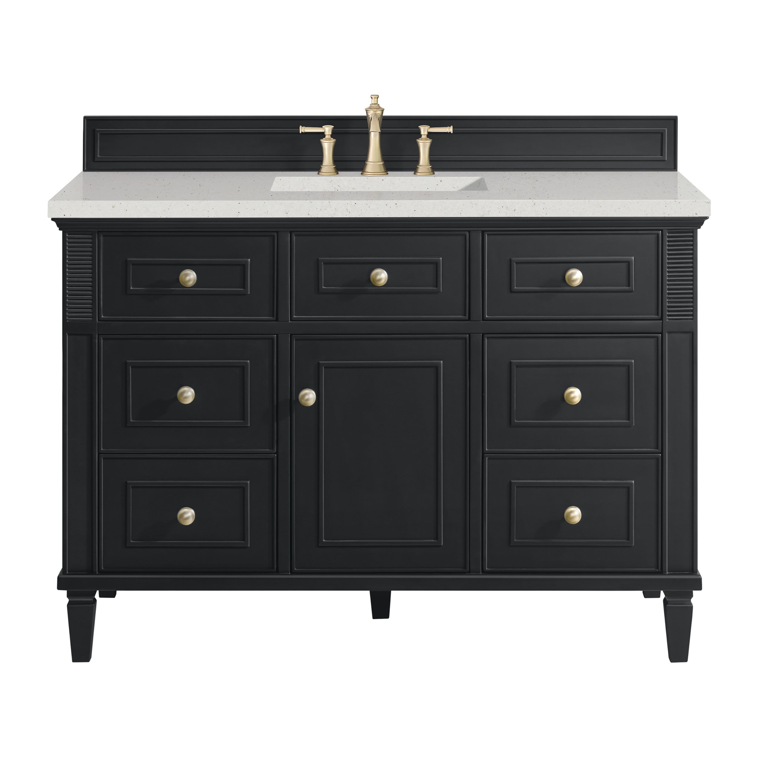 Black Onyx / Lime Delight - 3 Faucet Holes
