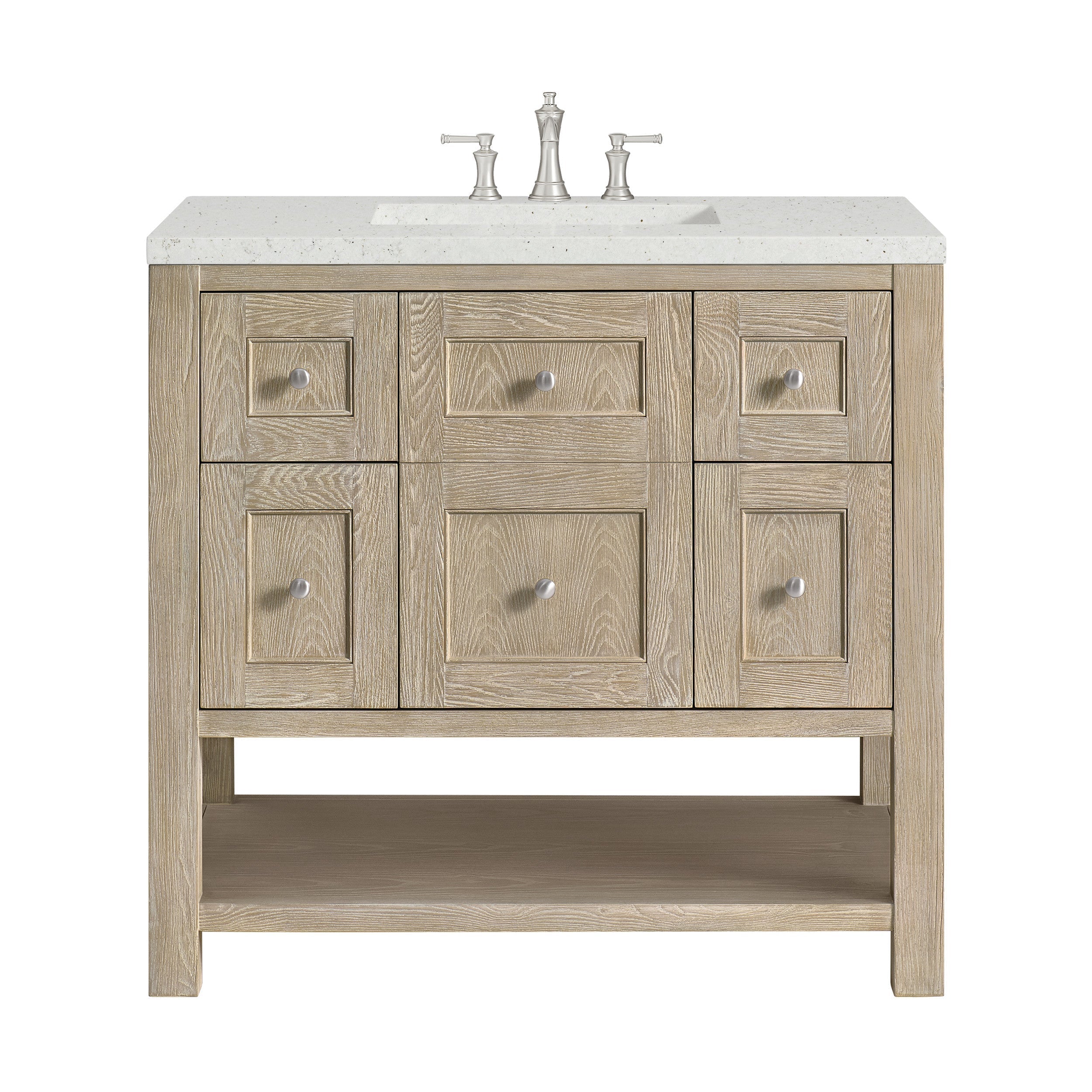 Whitewashed Oak / Lime Delight - 3 Faucet Holes