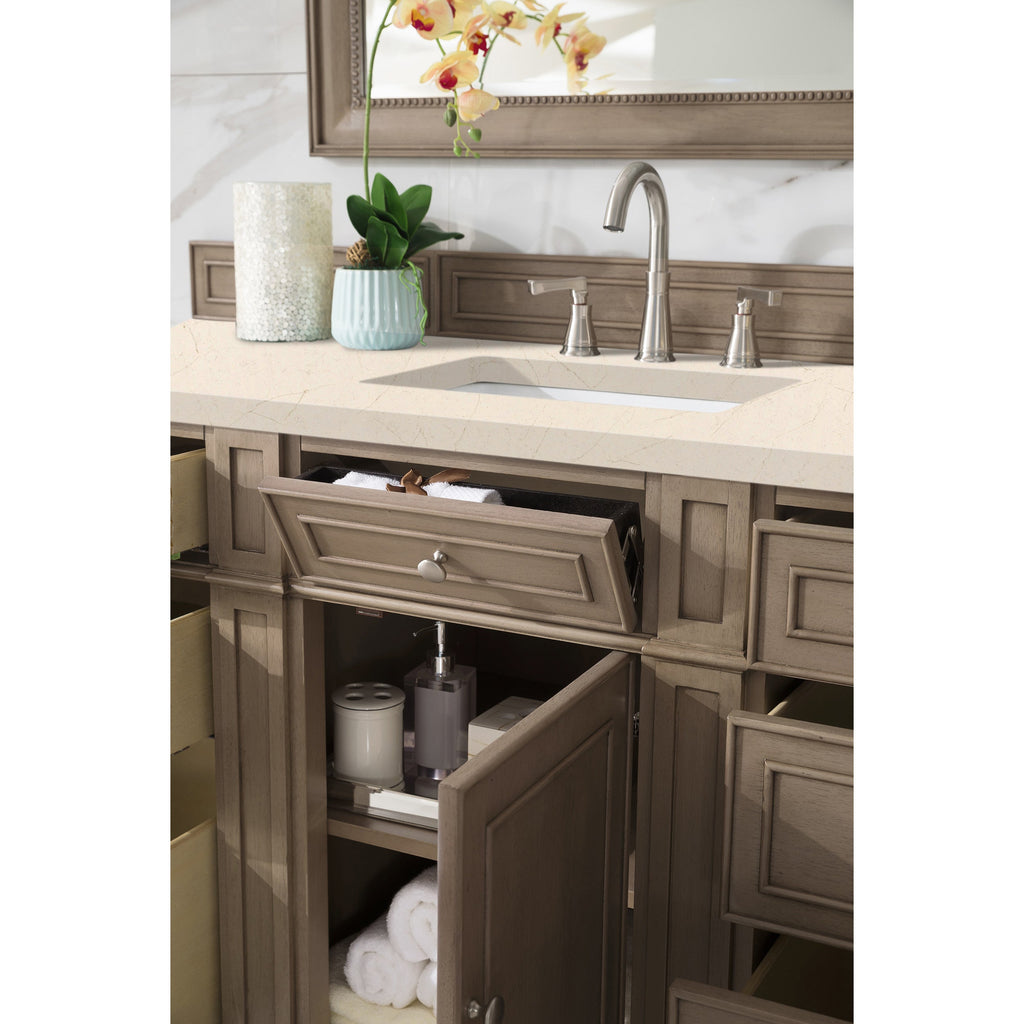 Whitewashed Walnut / Eternal Marfil - 3 Faucet Holes