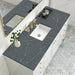 Glossy White / Parisien Bleu - 3 Faucet Holes