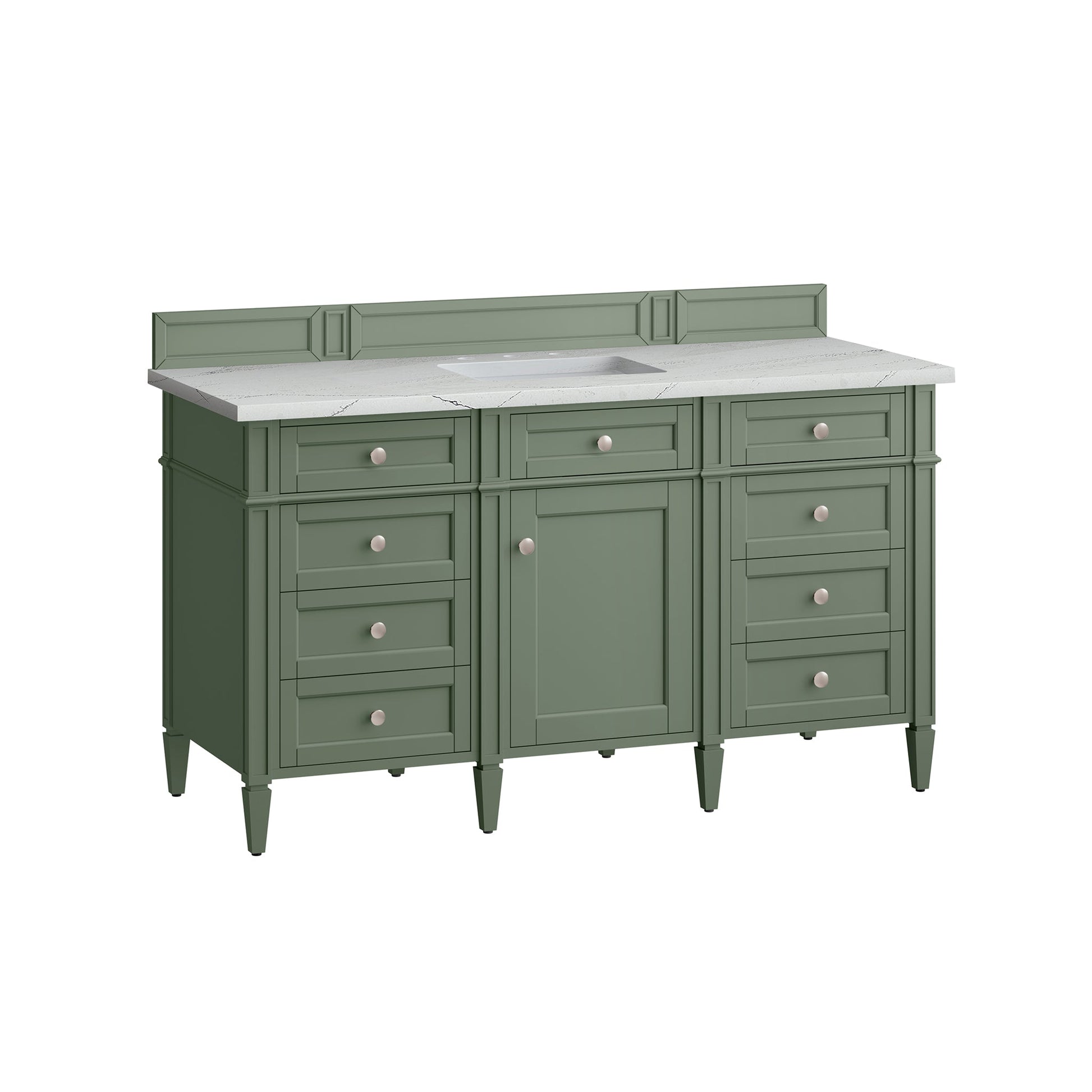 Smokey Celadon / Ethereal Noctis - 3 Faucet Holes