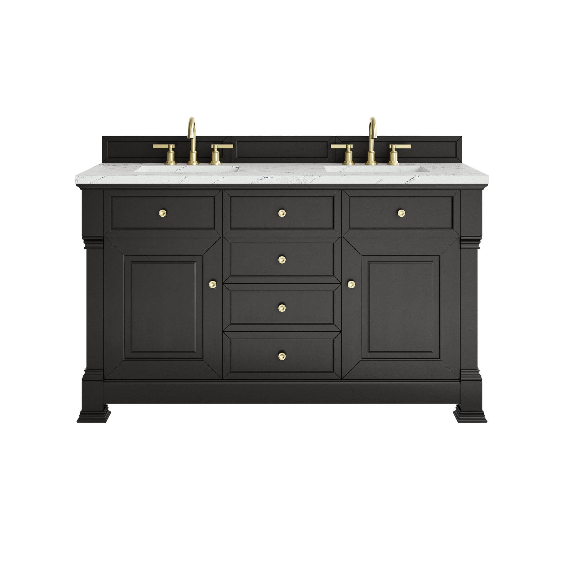 Black Onyx / Ethereal Noctis - 3 Faucet Holes