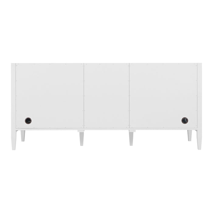 Bright White / No Countertop