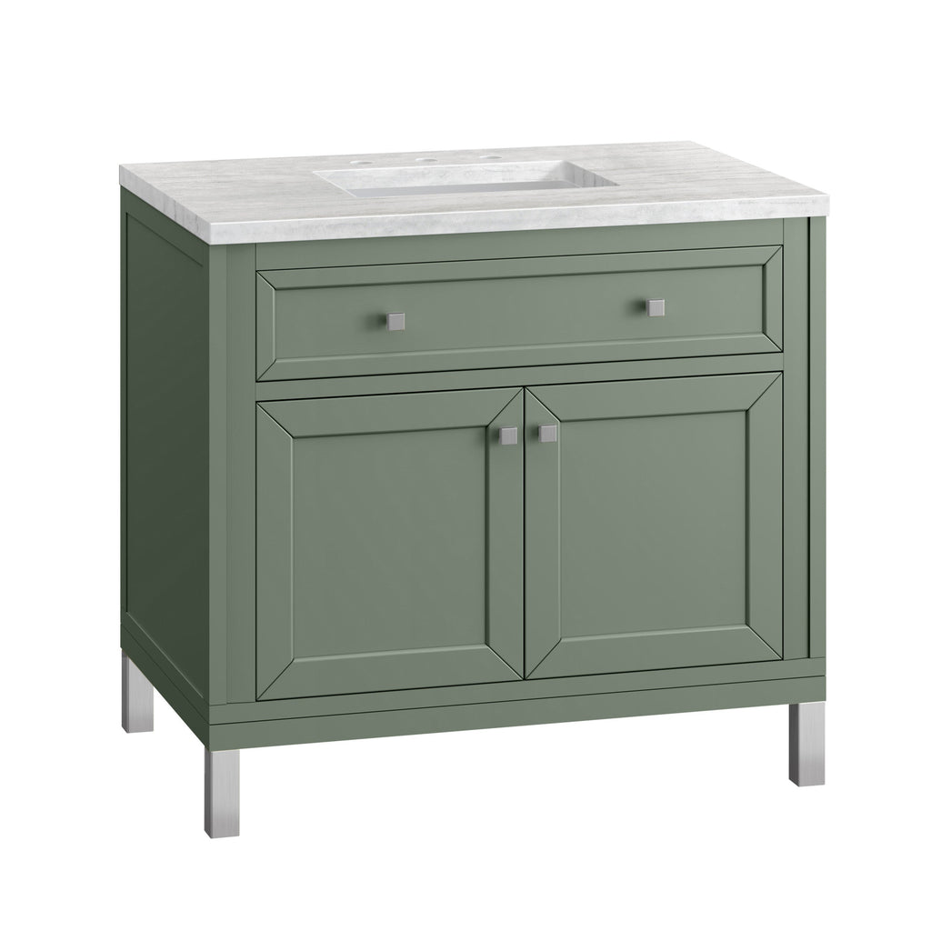 Smokey Celadon / Arctic Fall - 3 Faucet Holes