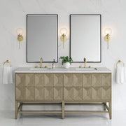 Pebble Oak / Eternal Jasmine Pearl - 3 Faucet Holes