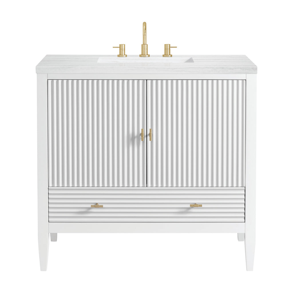 Bright White / Arctic Fall - 3 Faucet Holes