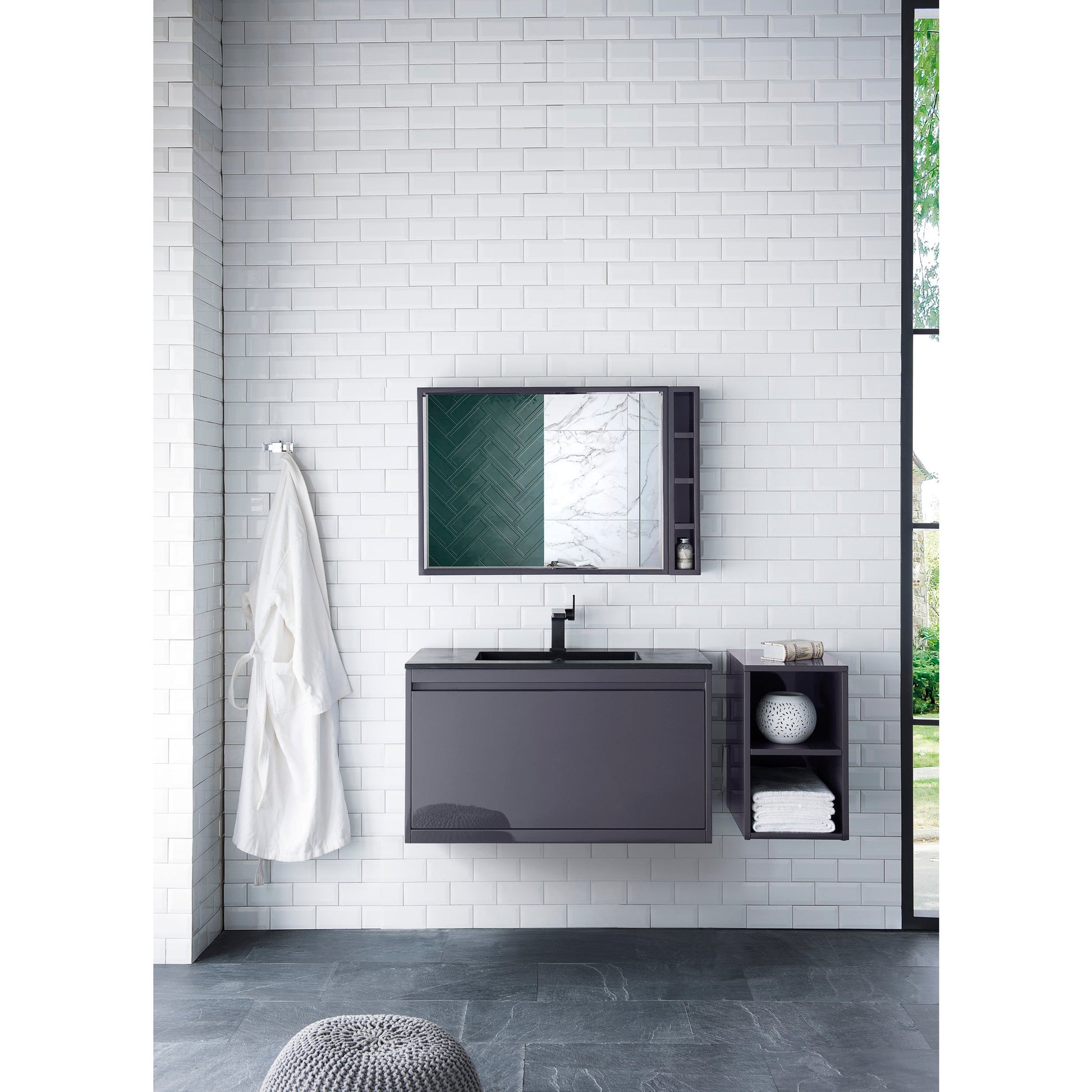 Modern Grey Glossy