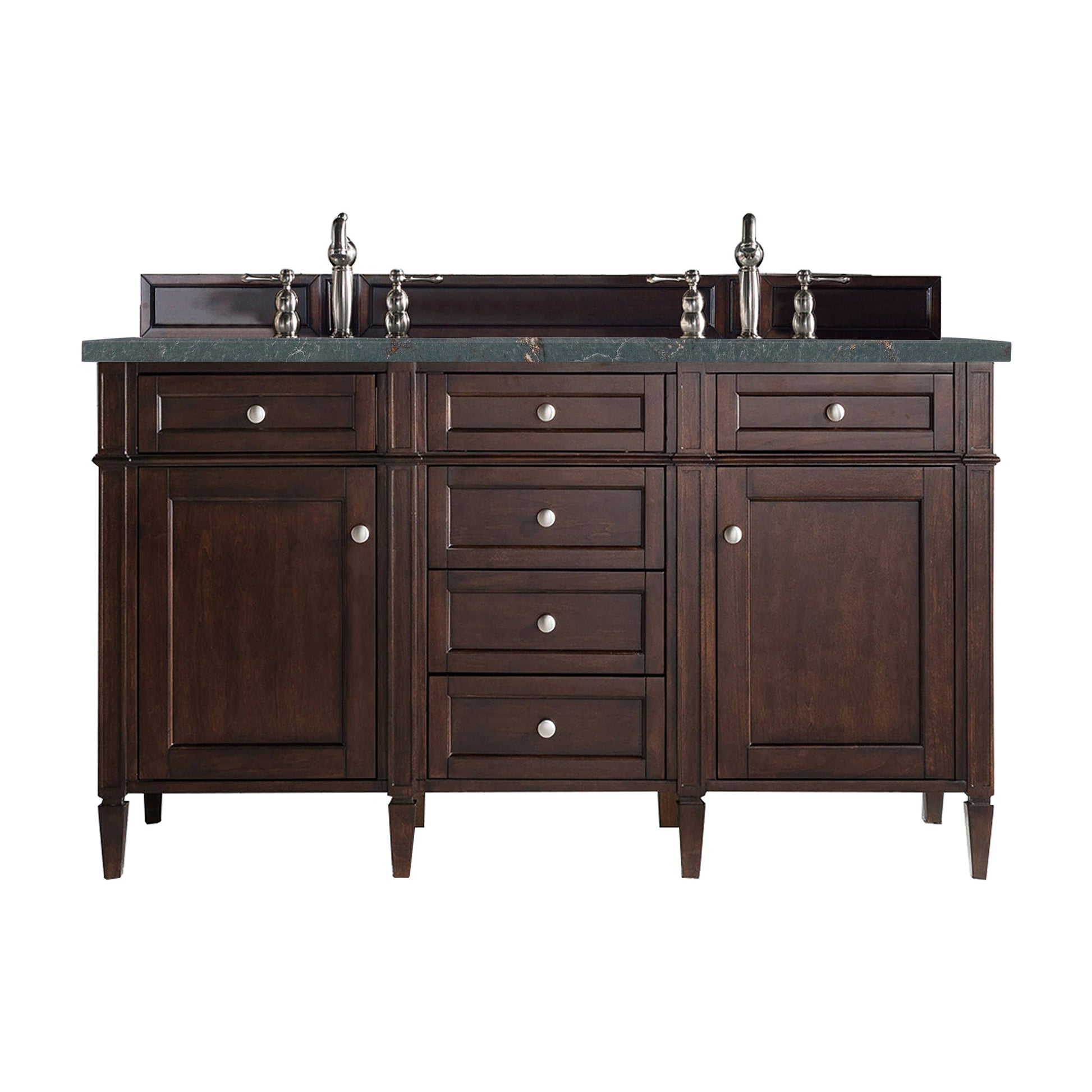 Burnished Mahogany / Parisien Bleu - 3 Faucet Holes