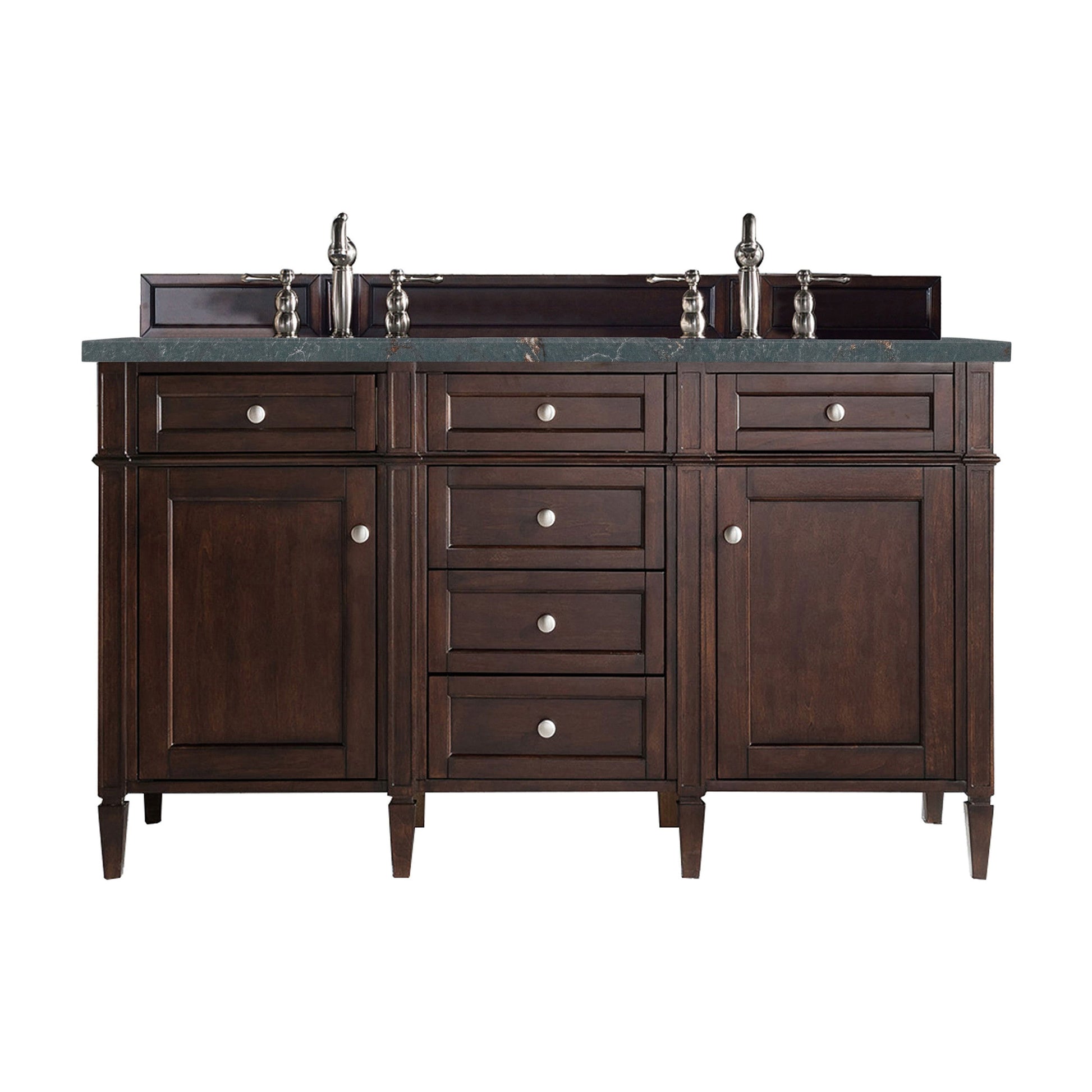 Burnished Mahogany / Parisien Bleu - 3 Faucet Holes