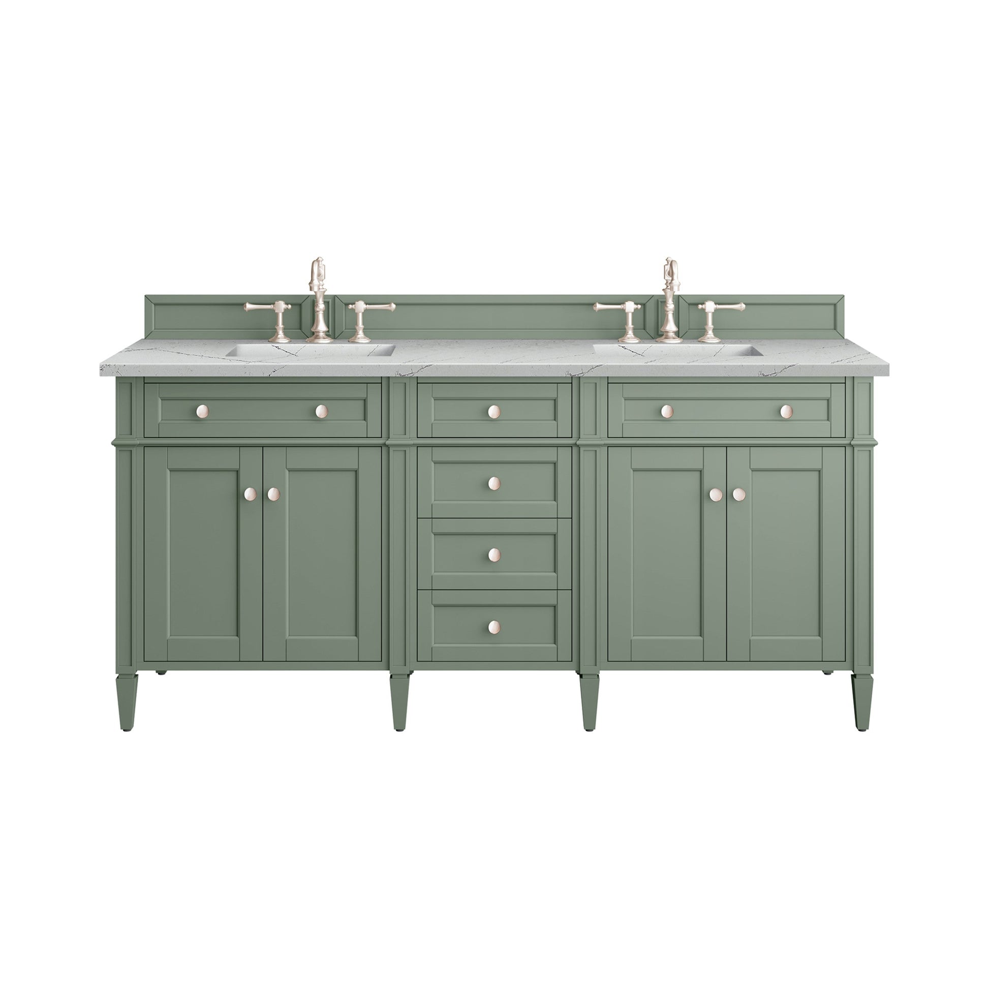 Smokey Celadon / Ethereal Noctis - 3 Faucet Holes