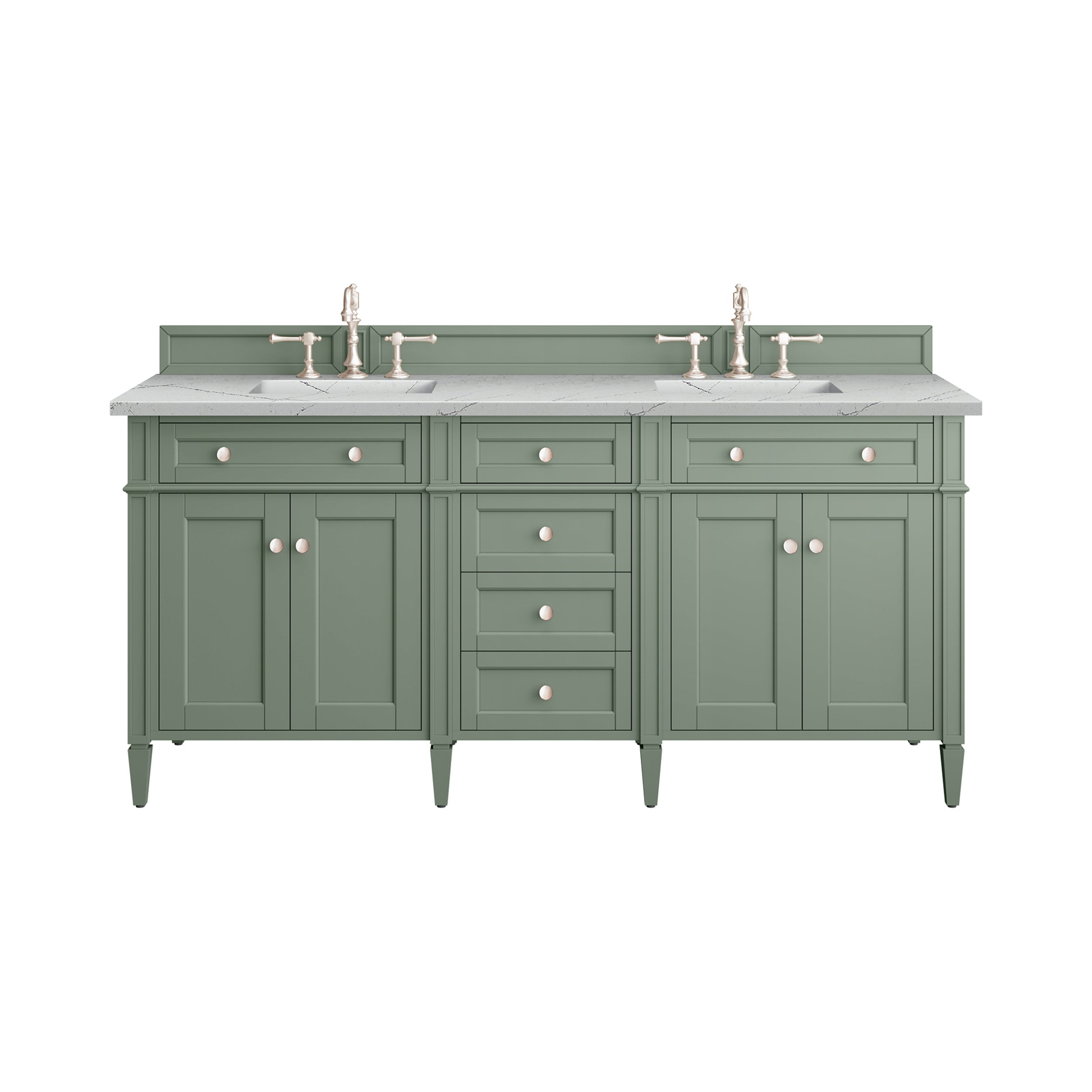 Smokey Celadon / Ethereal Noctis - 3 Faucet Holes
