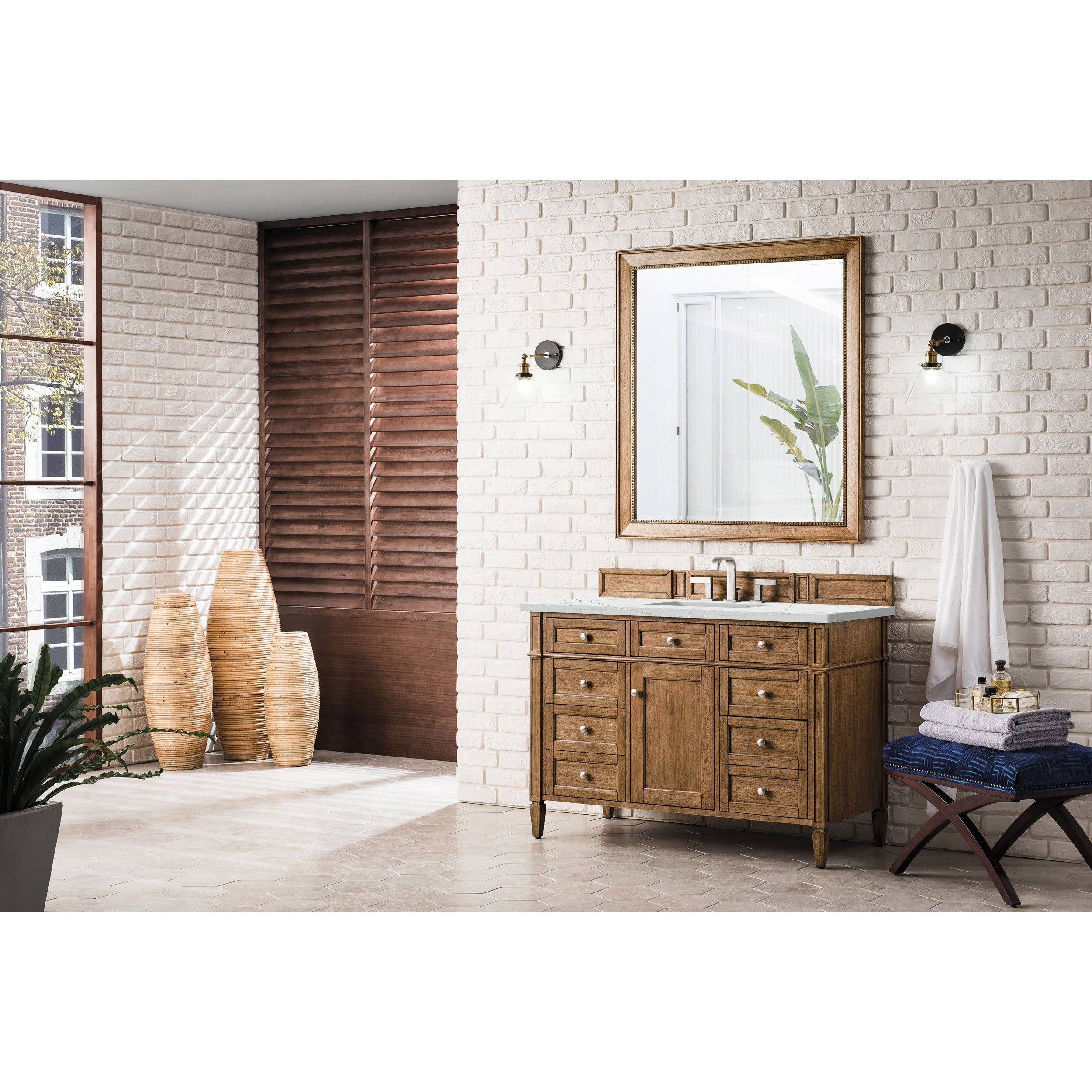Saddle Brown / Ethereal Noctis - 3 Faucet Holes