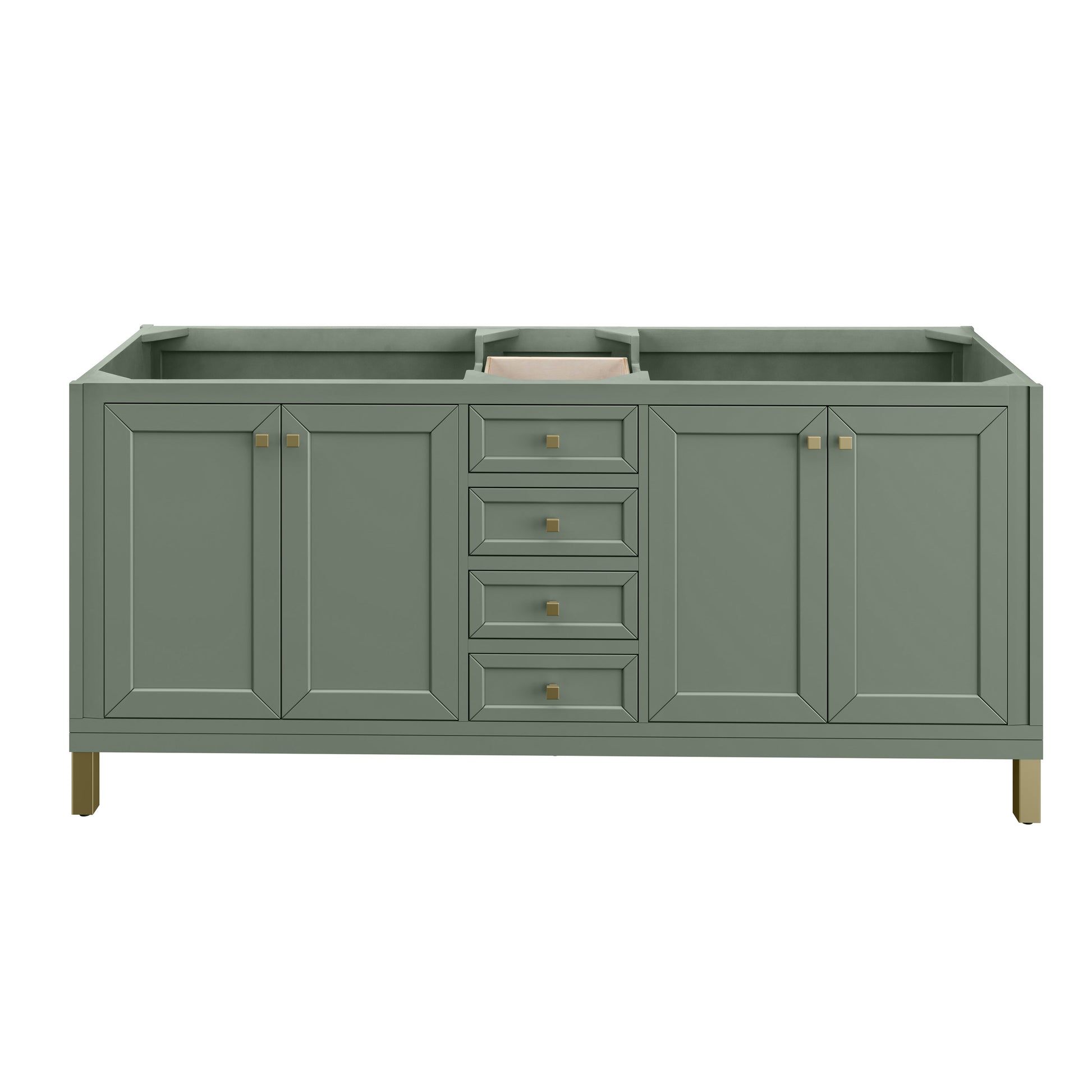 Smokey Celadon / Victorian Silver - 3 Faucet Holes